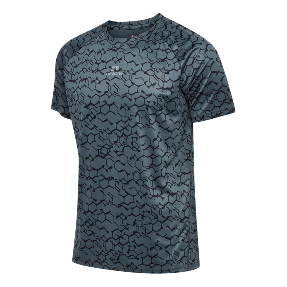 Newline Dopa Graphic Running shirt Men - dark grey,