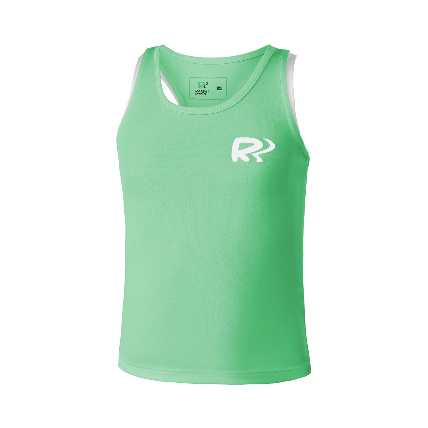 Racket Roots Teamline Tank-Top Mädchen-Grün
