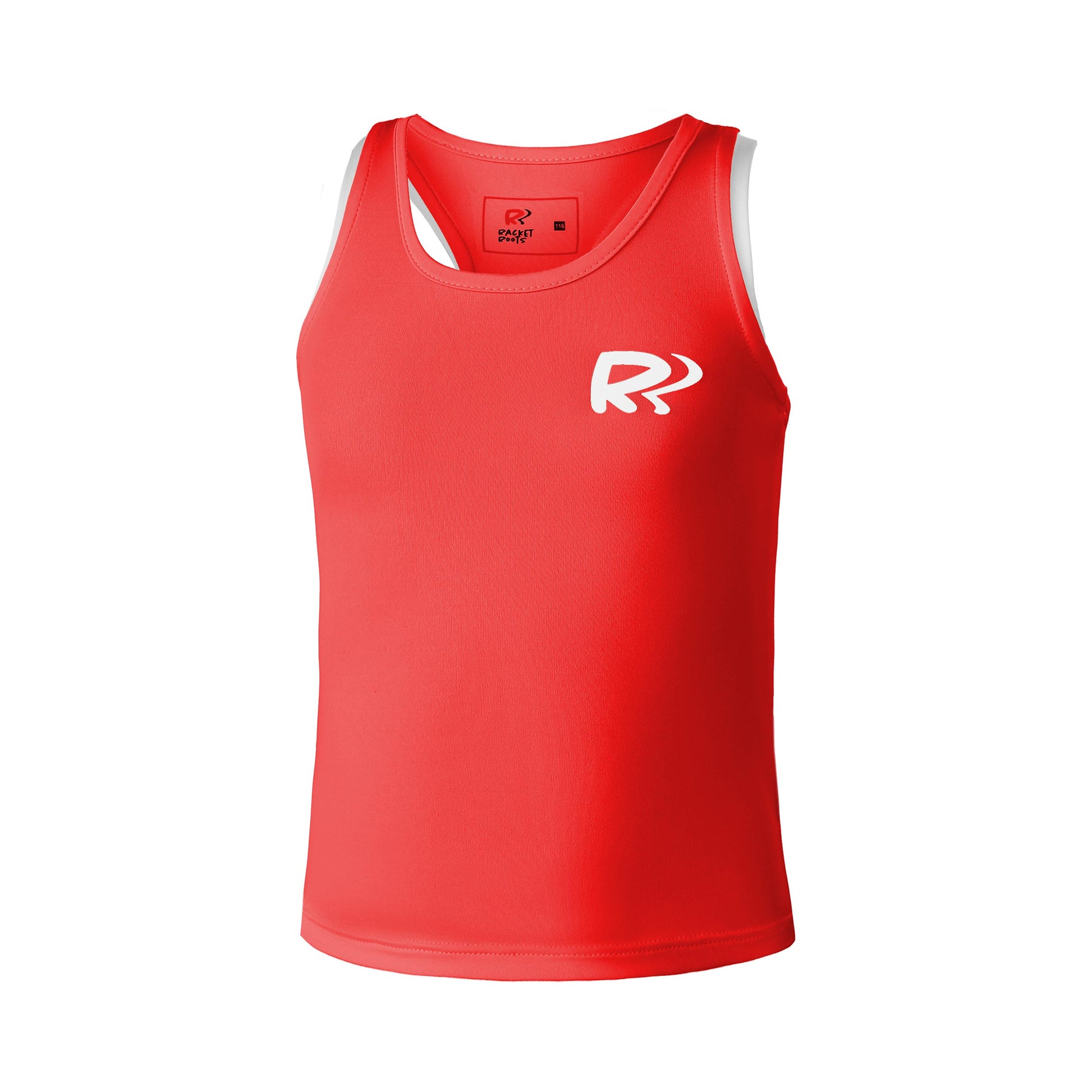 Racket Roots Teamline Tank-Top Mädchen-Rot
