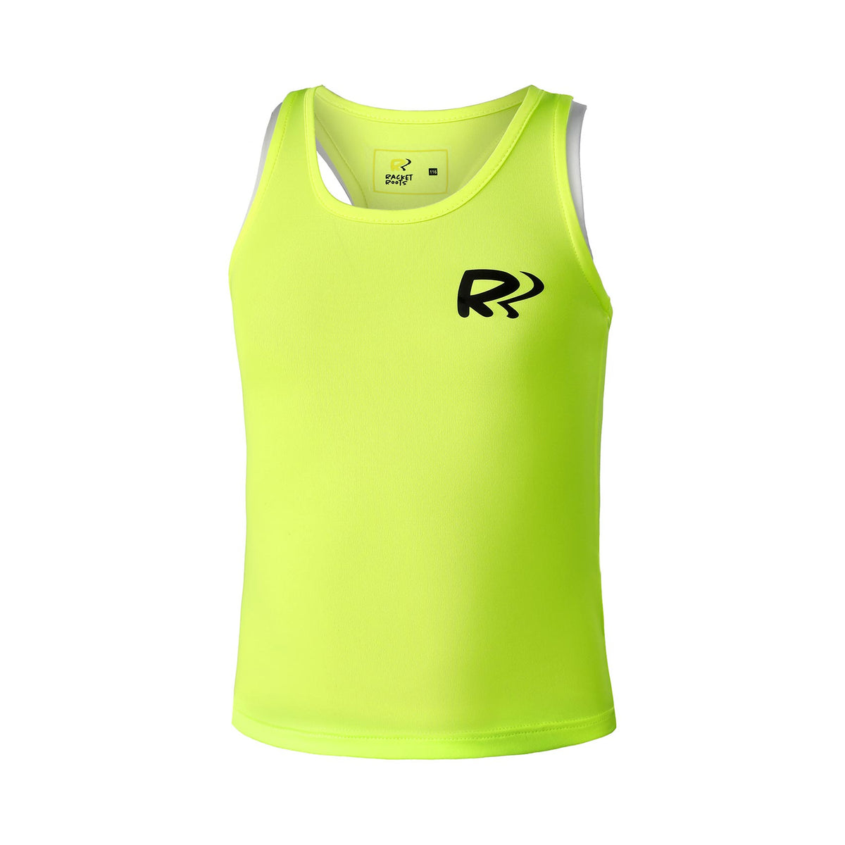 Racket Roots Teamline Tank top Girls - yellow,