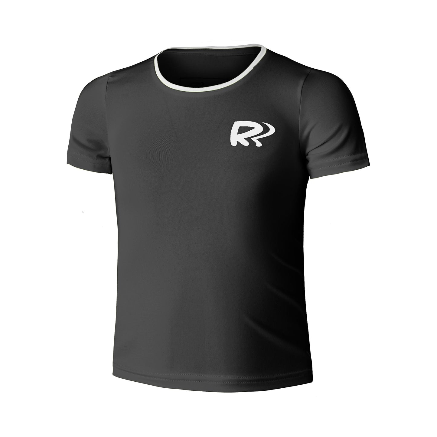 Racket Roots Teamline T-Shirt Girls-Black