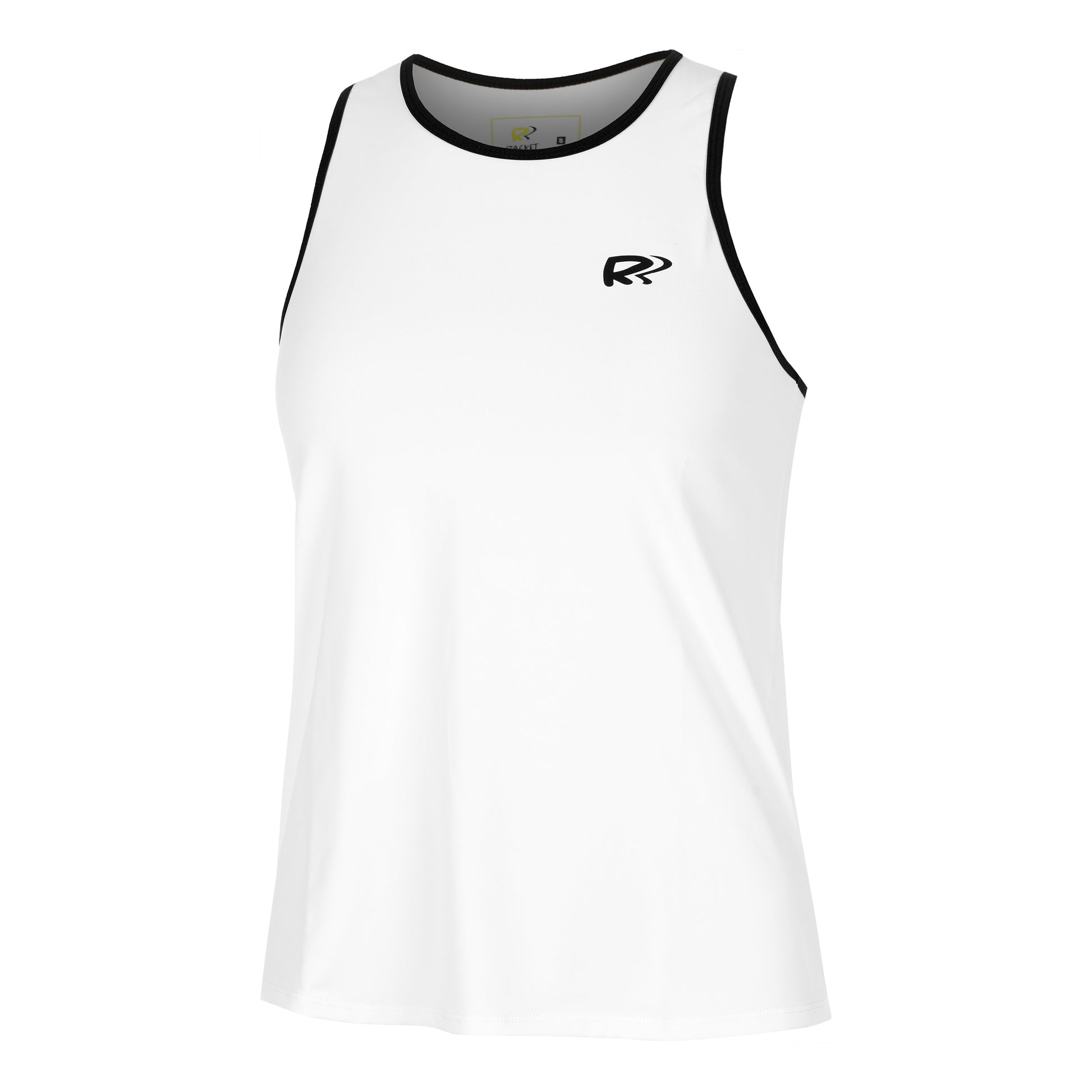 Racket Roots Teamline Racerback Tank-Top Damen-Weiß