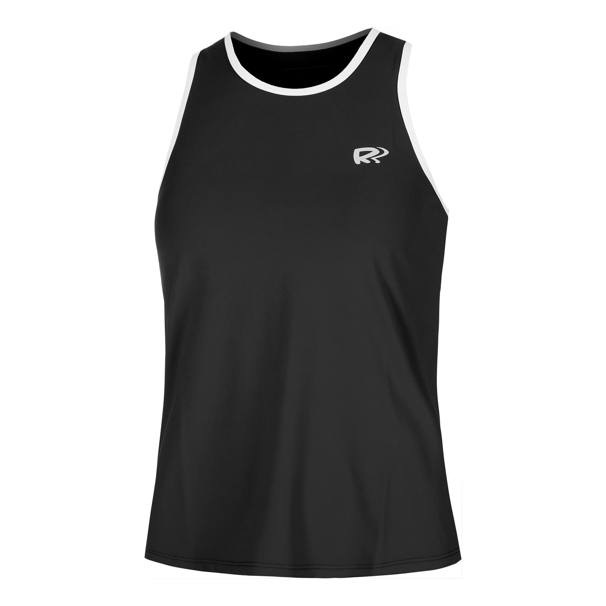 Racket Roots Teamline Racerback Tank-Top Damen-Schwarz