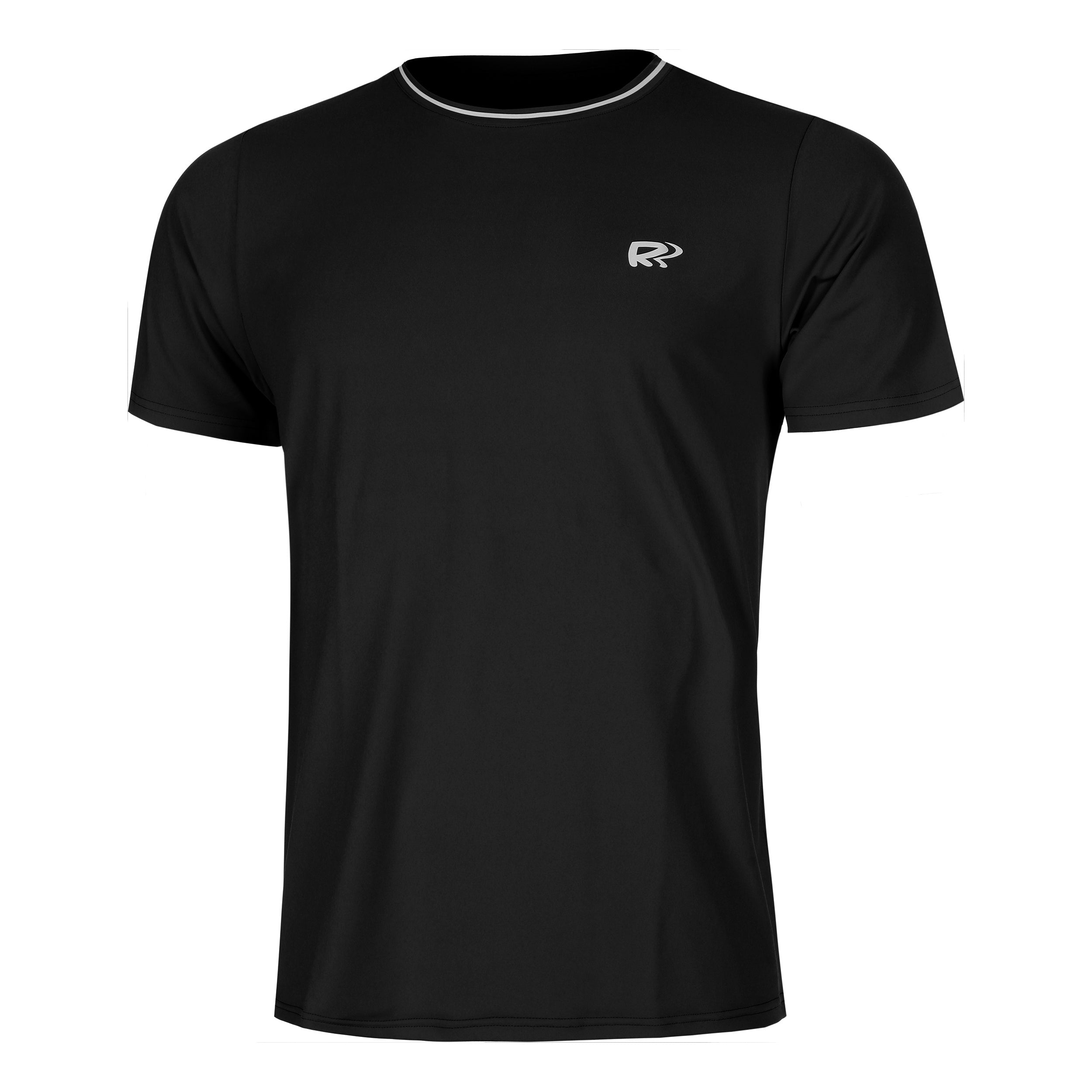 Racket Roots Teamline T-Shirt Herren-Schwarz