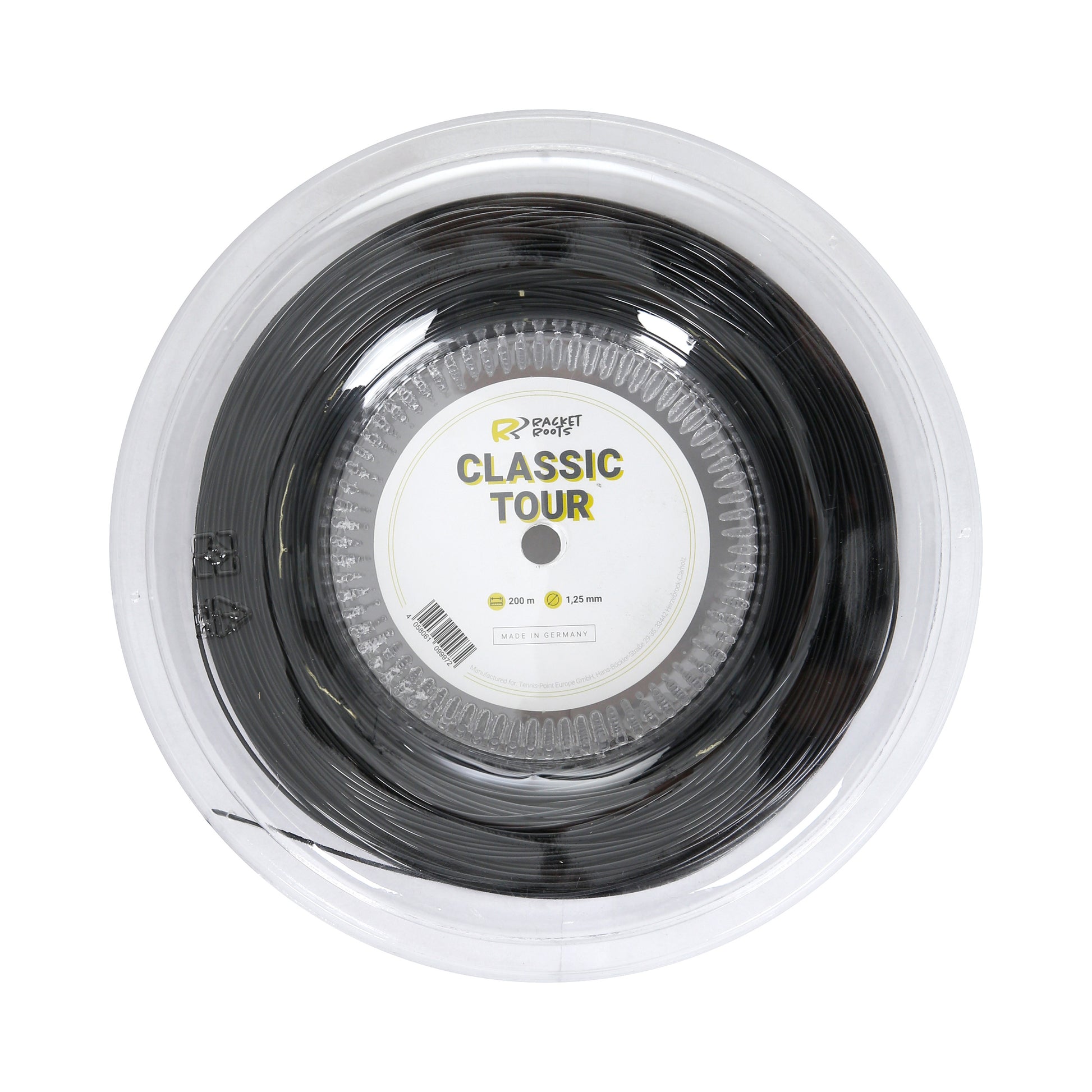 Racket Roots RR Classic Tour String Reel 200m-Black