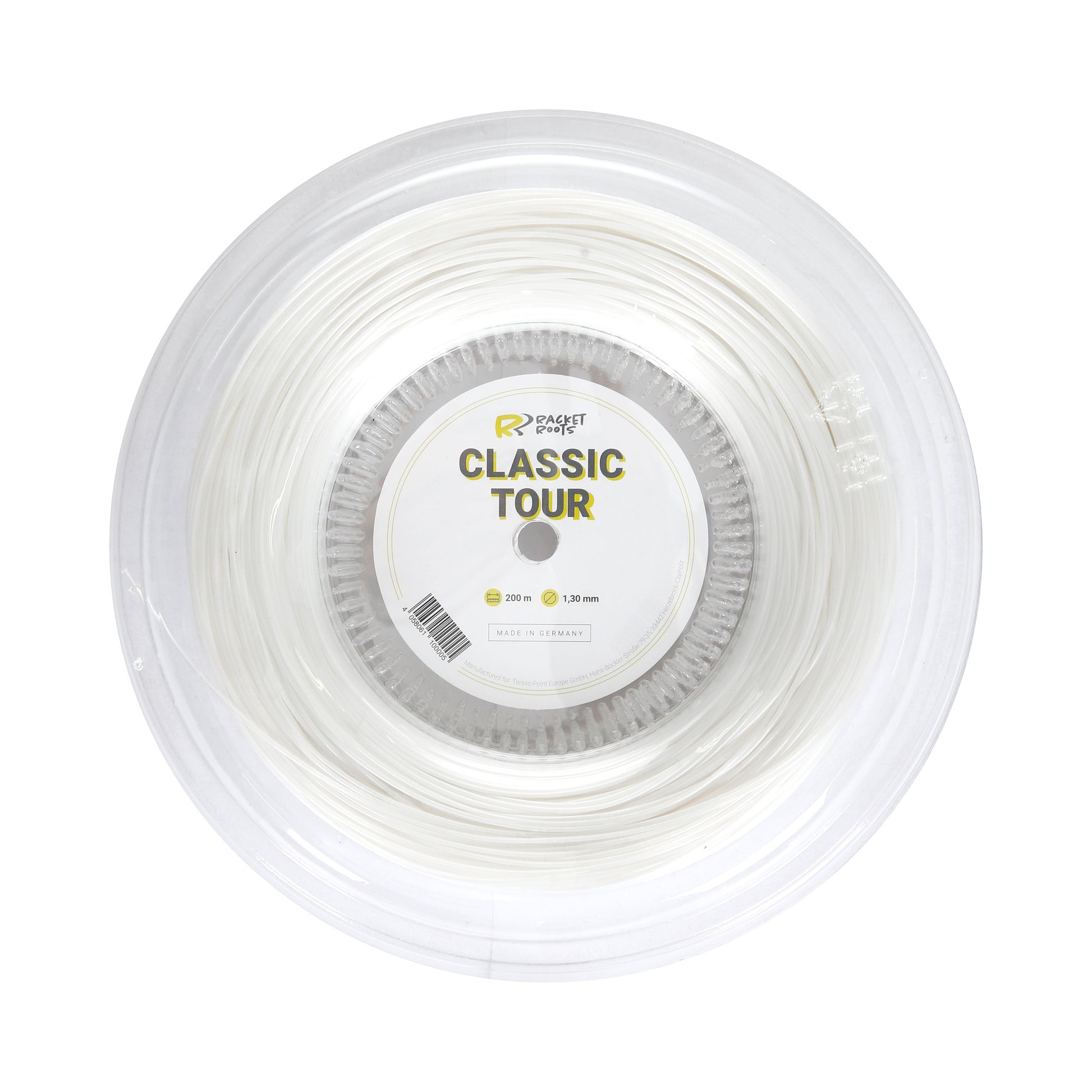 Racket Roots RR Classic Tour String Reel 200m-White