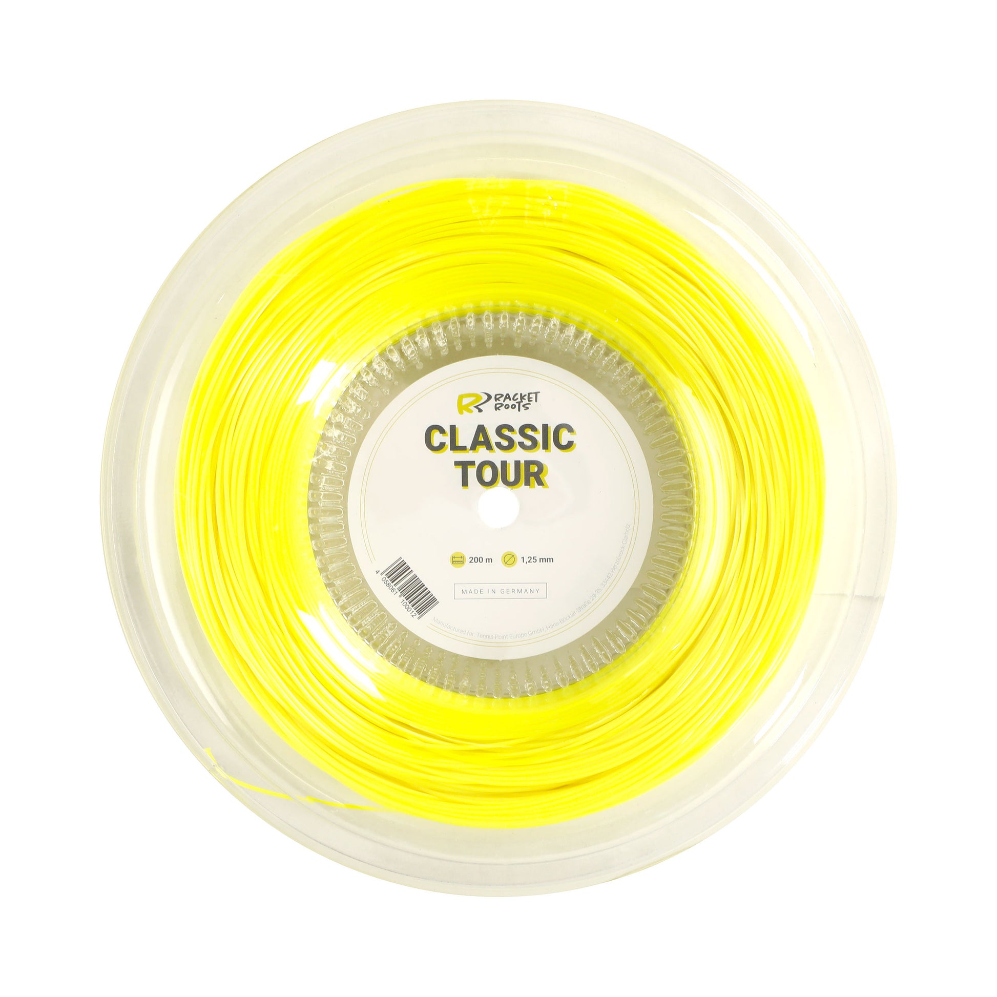 Racket Roots RR Classic Tour String Reel 200m-Neon Yellow