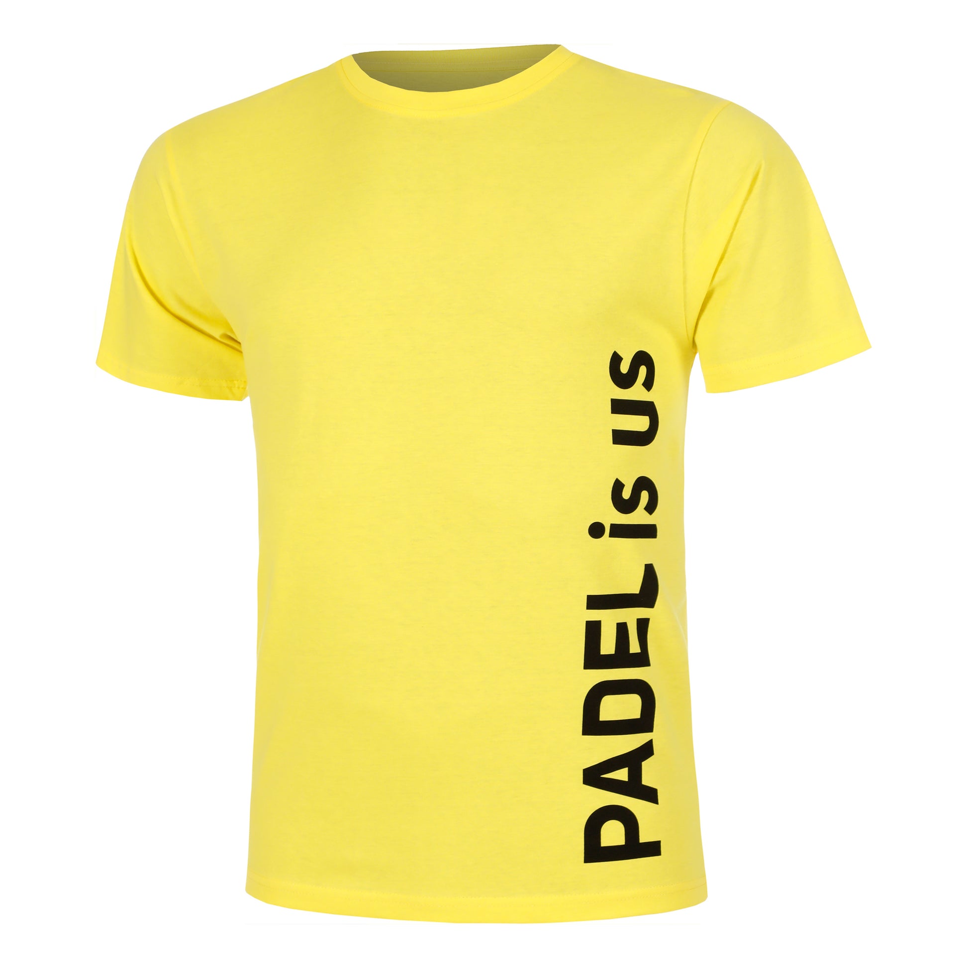 Padel-Point Padel Is Us T-Shirt Herren-Gelb,Schwarz