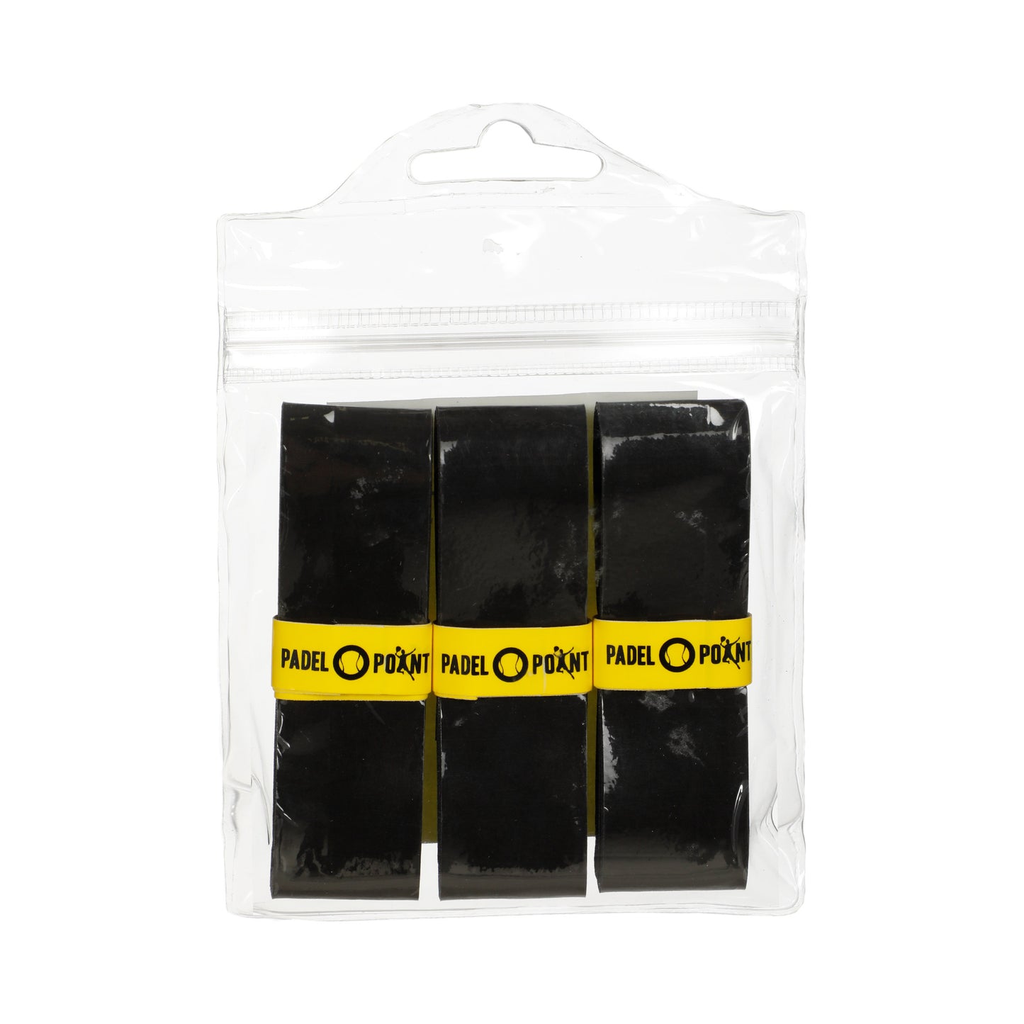 Padel-Point Padel Premium Grip 3 Pack-Black