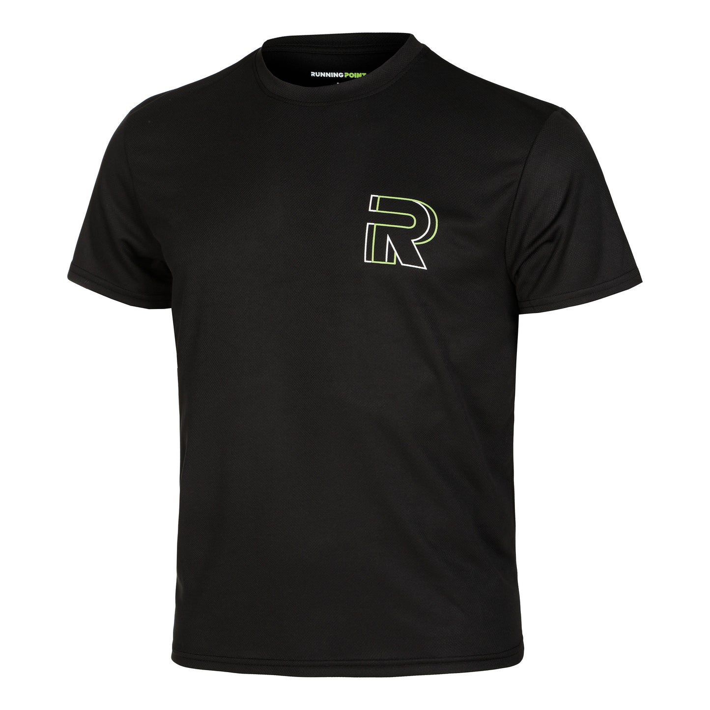 Running Point Basic Laufshirt Herren-Schwarz
