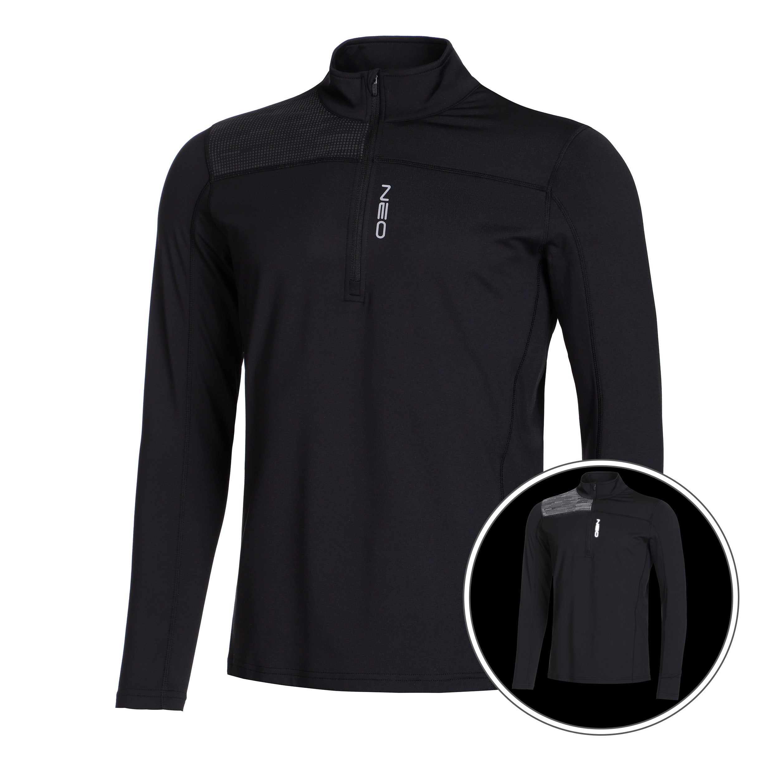 NEO Warm Light Long Sleeve Men-Black
