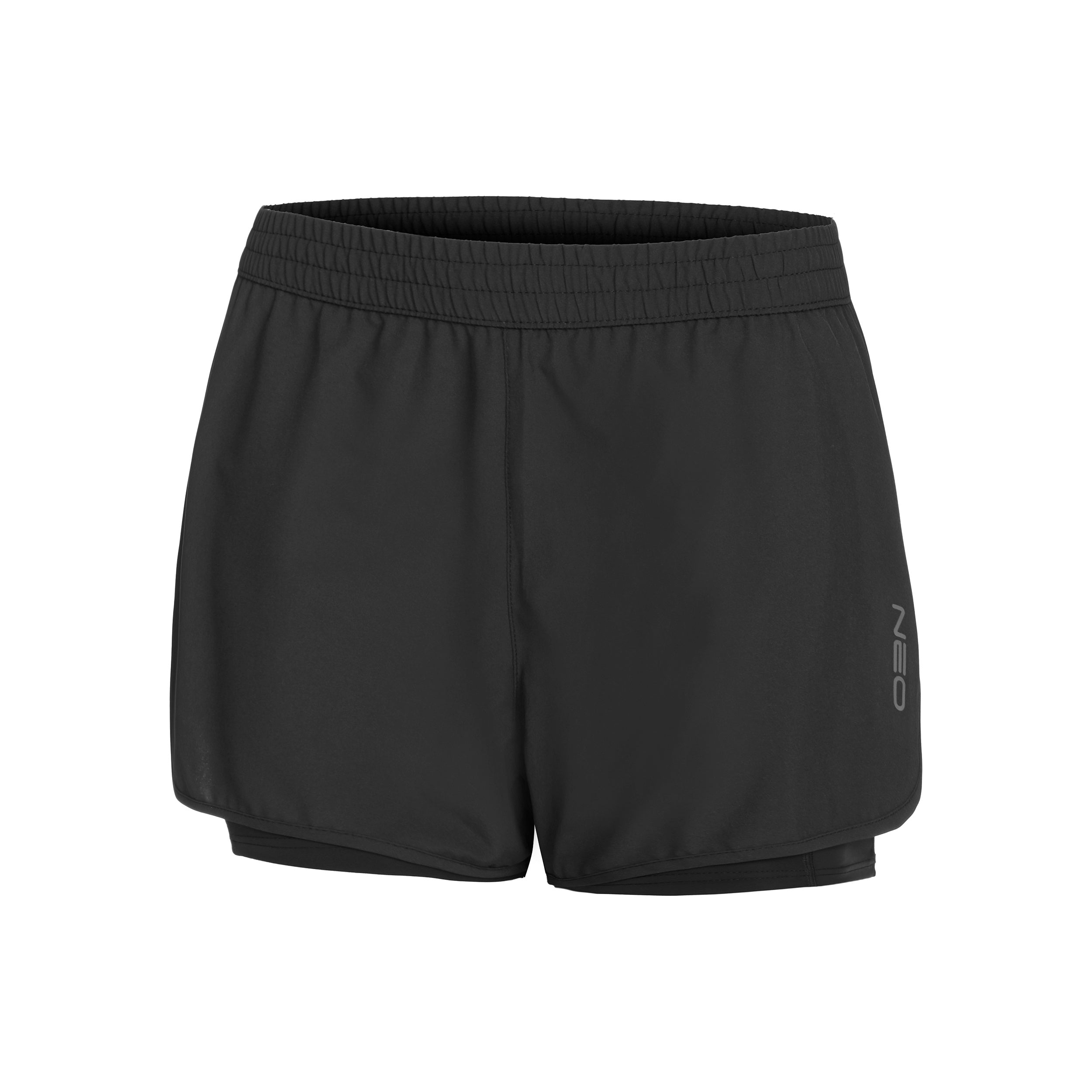 NEO Flyweight TEK 2in1 Laufshorts Damen-Schwarz
