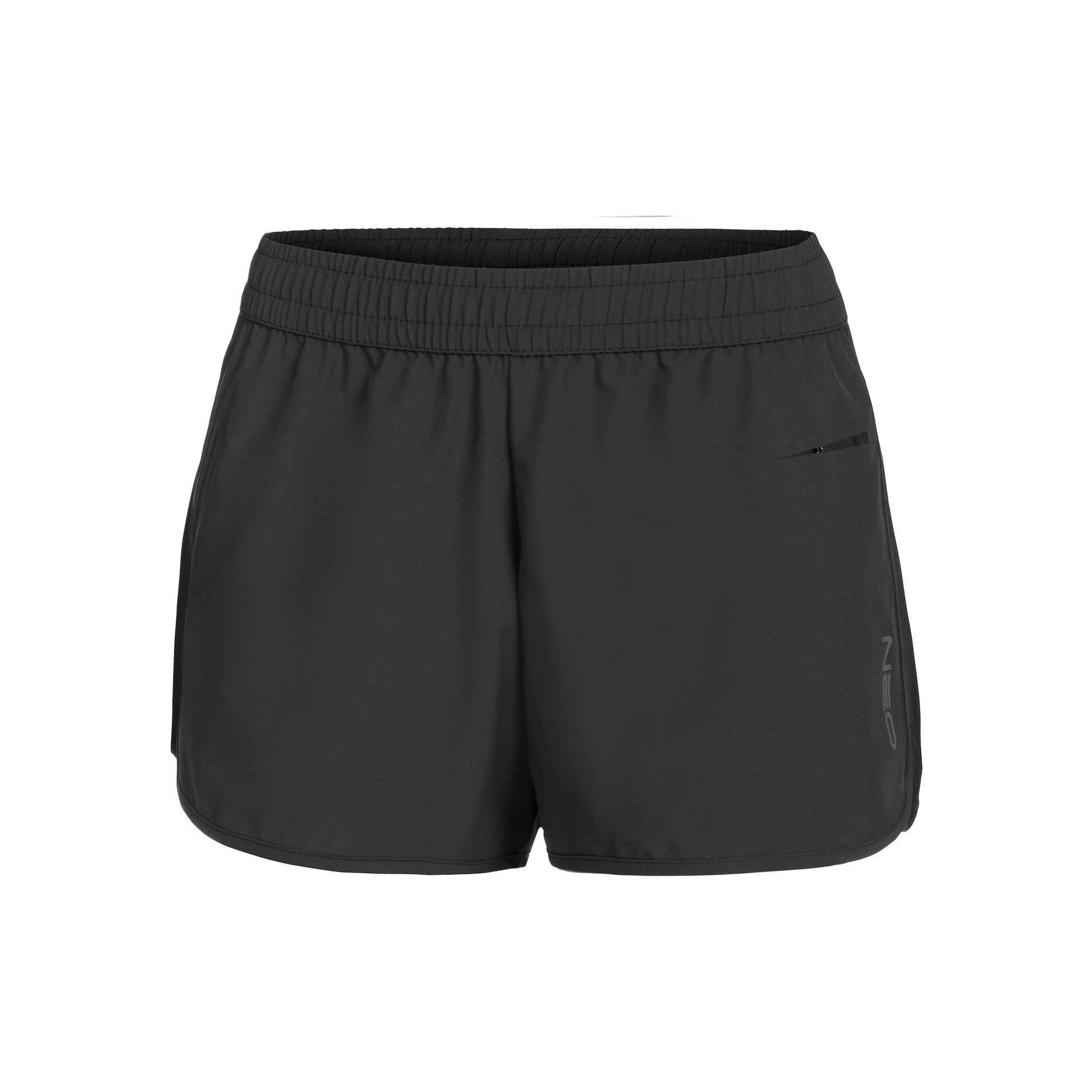 NEO Flyweight Flex 3in Running Shorts Women-Black