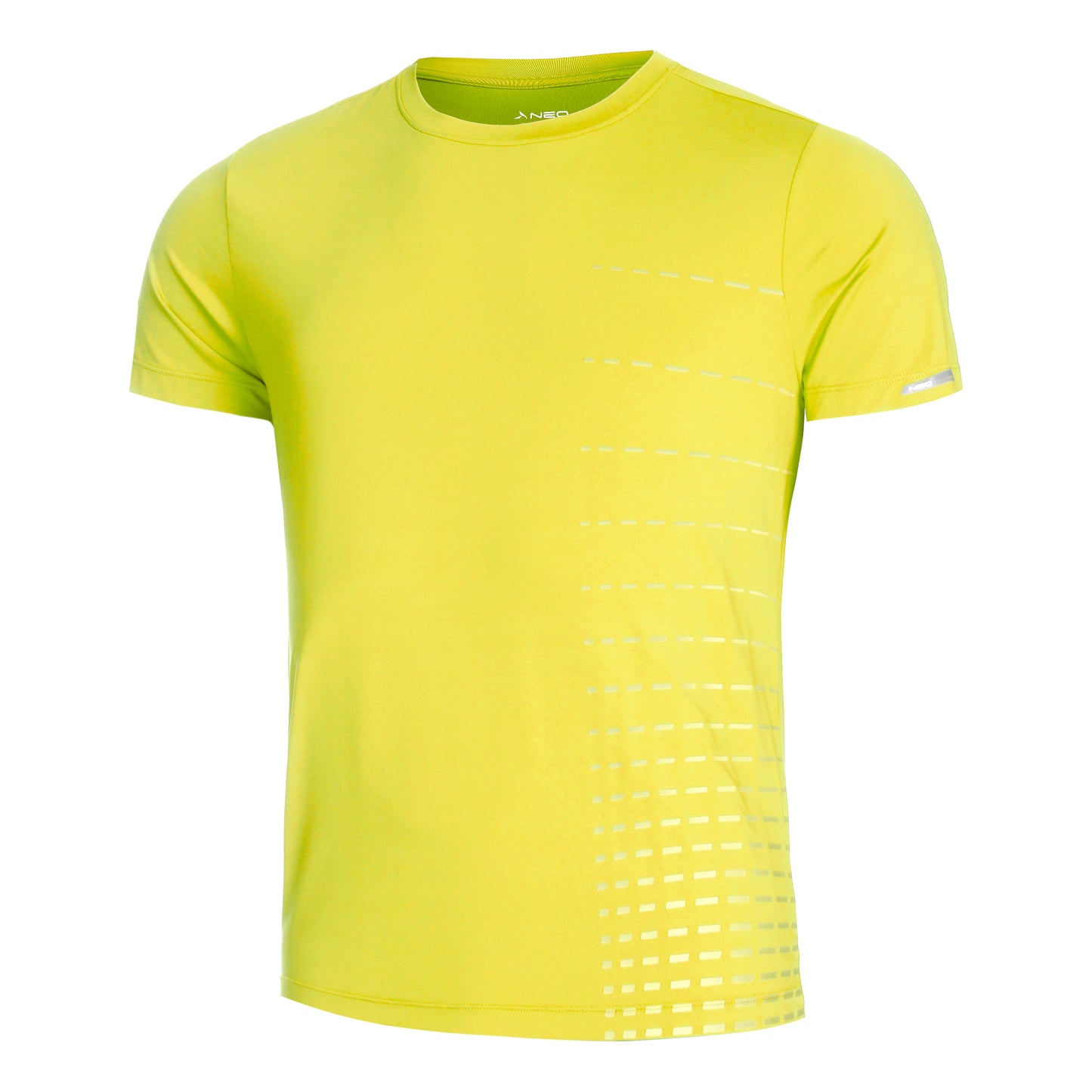 NEO Flyweight Teeba Running Shirt Men-Yellow