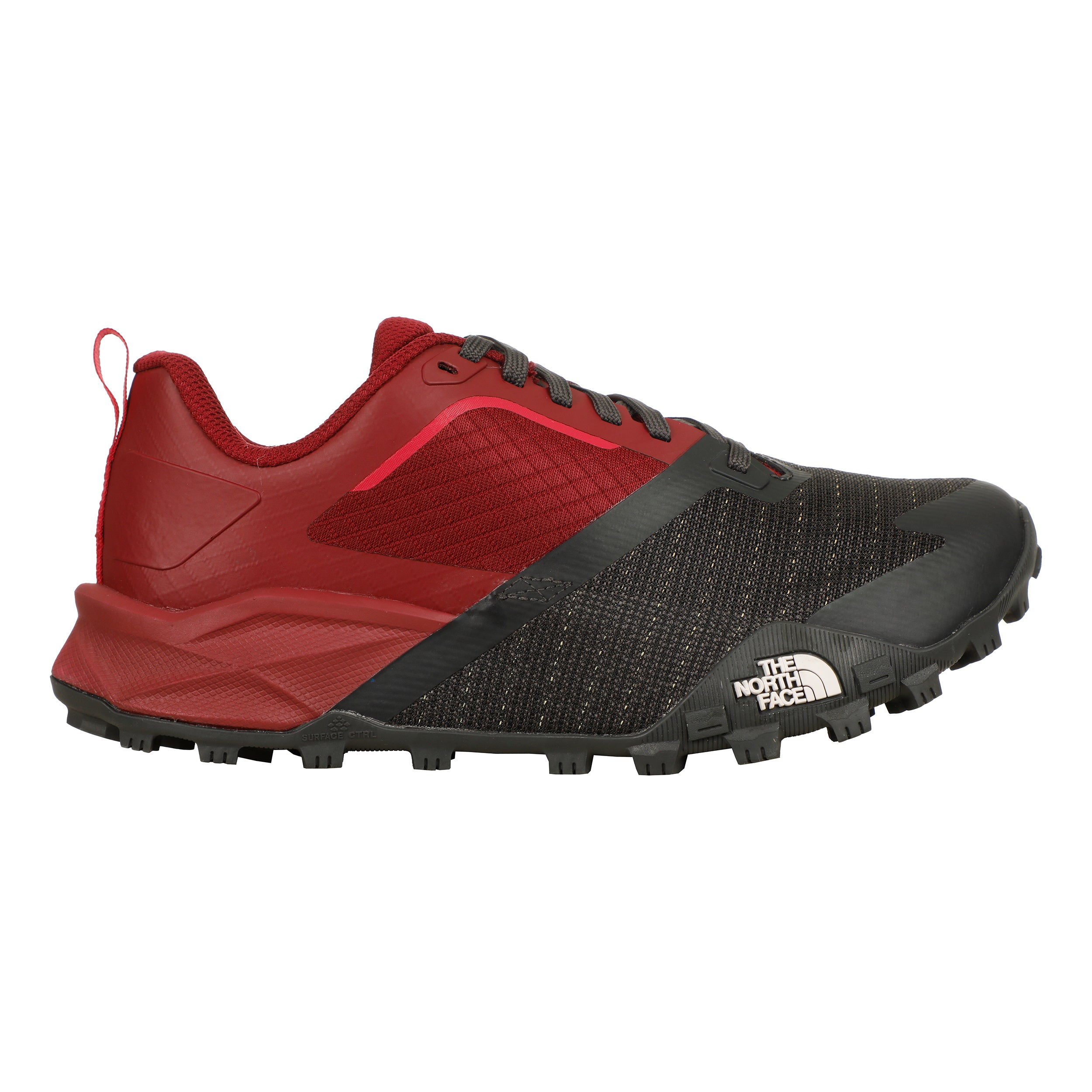 The North Face Offtrail TR Trail Running Shoe Women-Dark Grey,Red