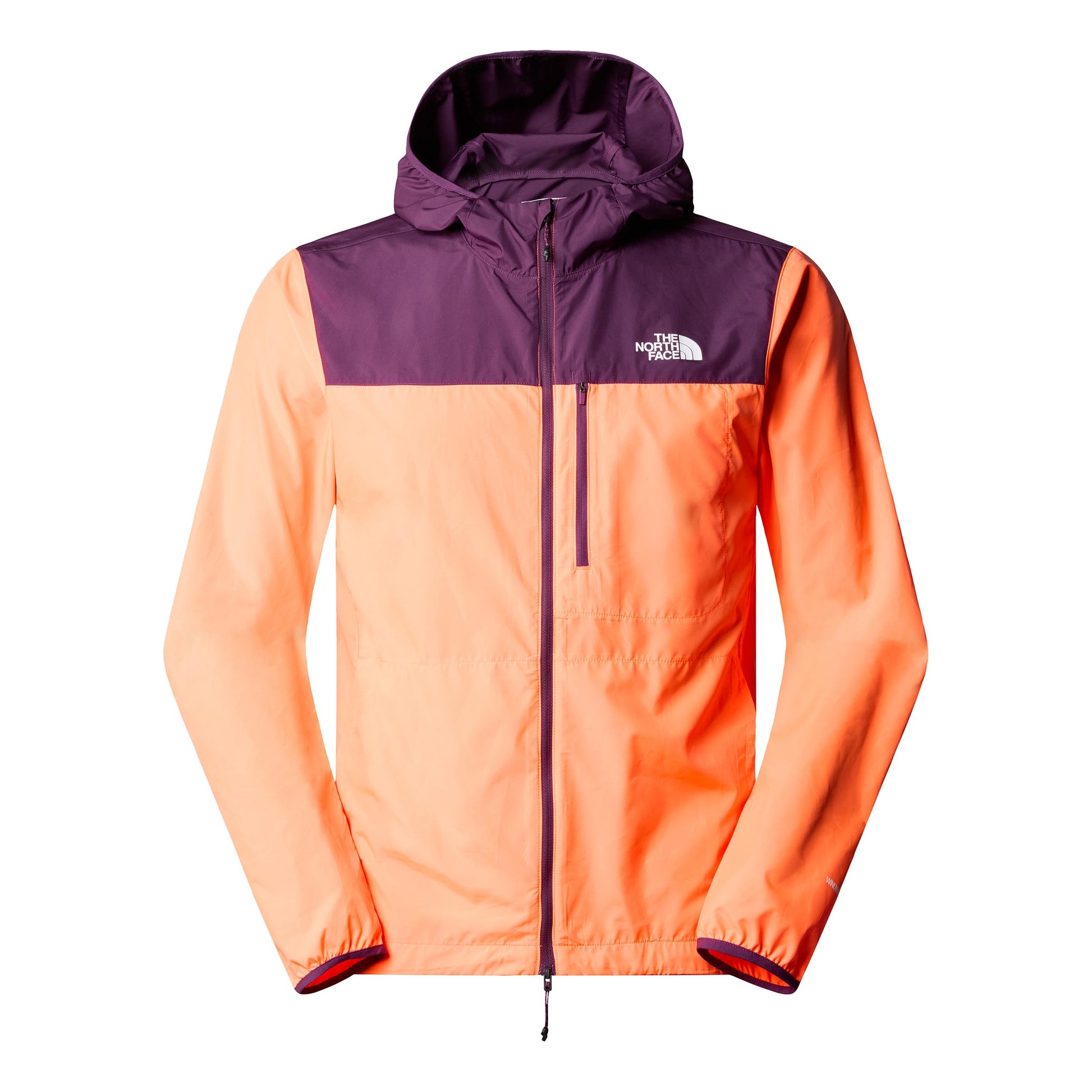 The North Face Higher Run Wind Running jacket Men - orange, violet