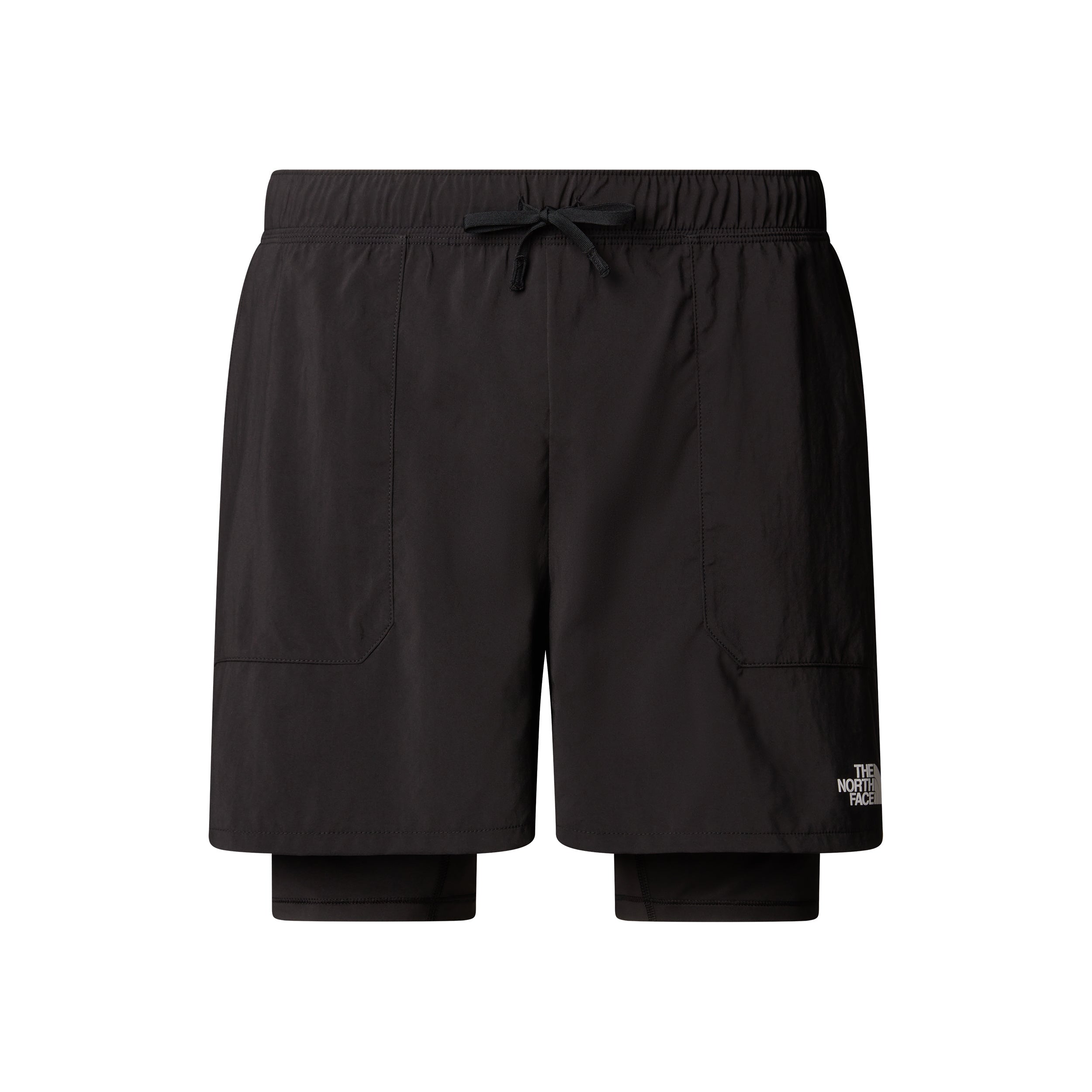 The North Face Sunriser 2in1 6in Running Shorts Men-Black