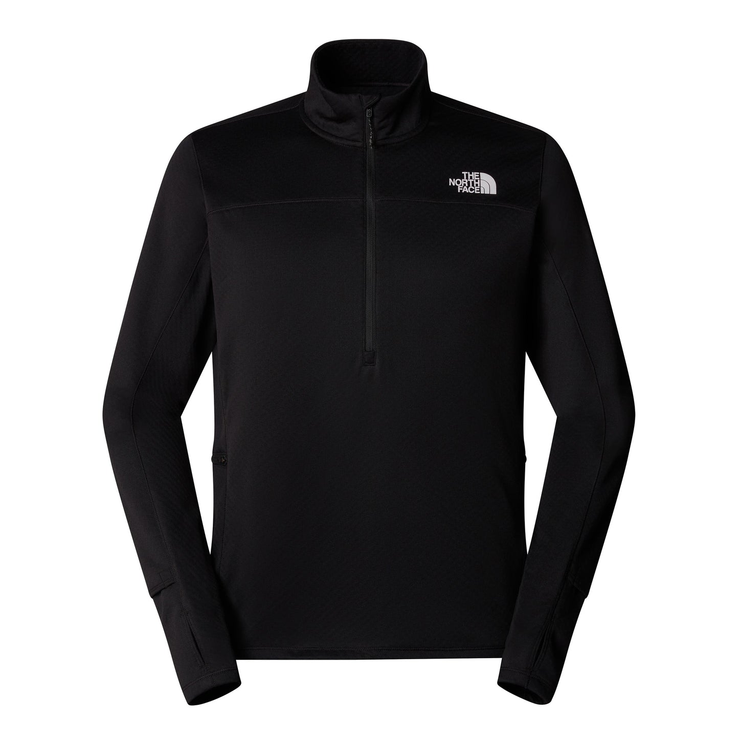 The North Face Winter Warm Pro 1/4 Zip Laufshirt Herren-Schwarz