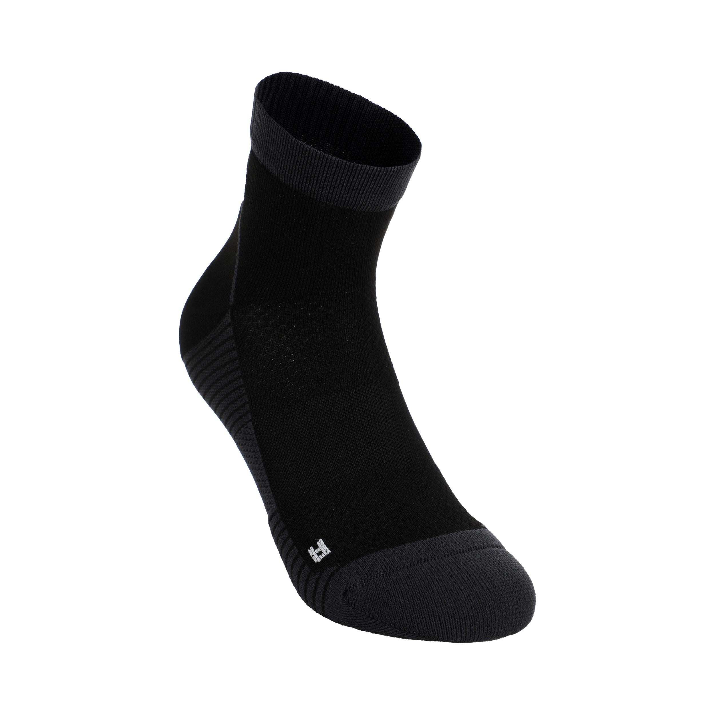 The North Face Trail Quarter Running Socks-Black