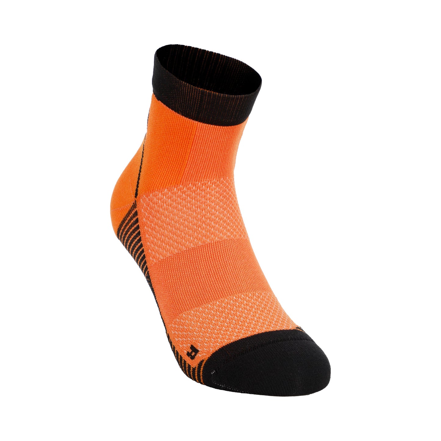 The North Face Trail Quarter Laufsocken-Orange,Schwarz