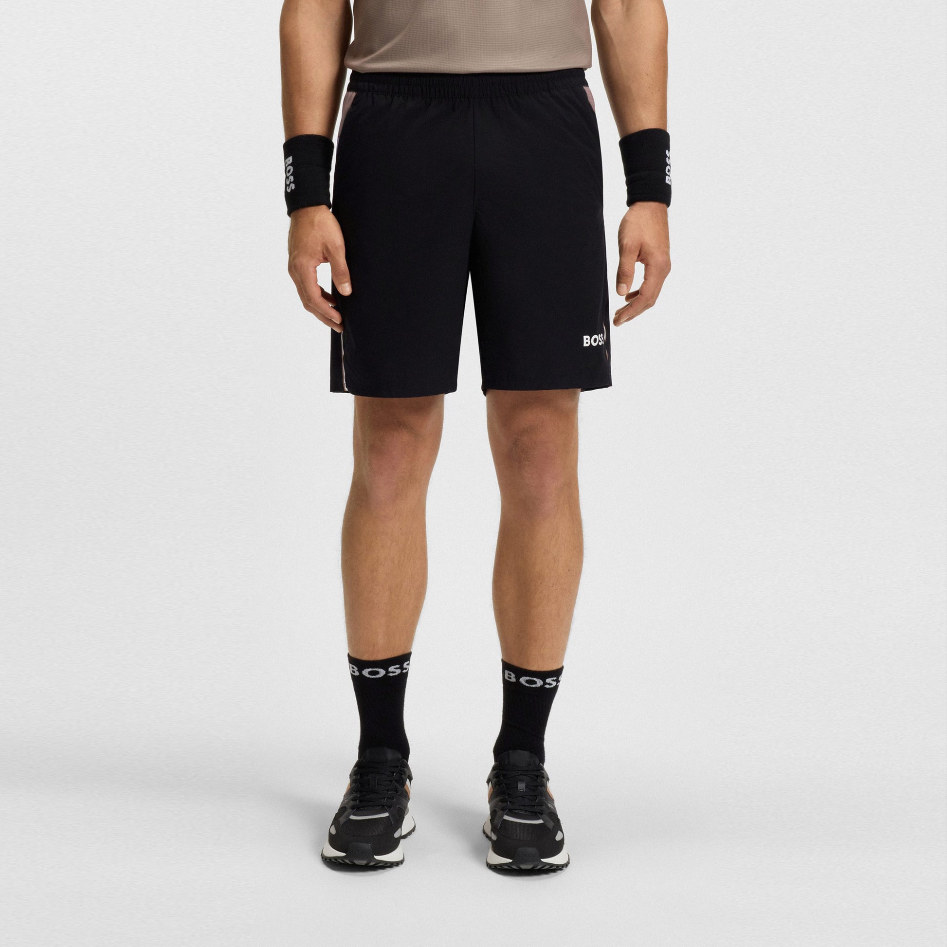BOSS Match 9in Shorts Men-Black