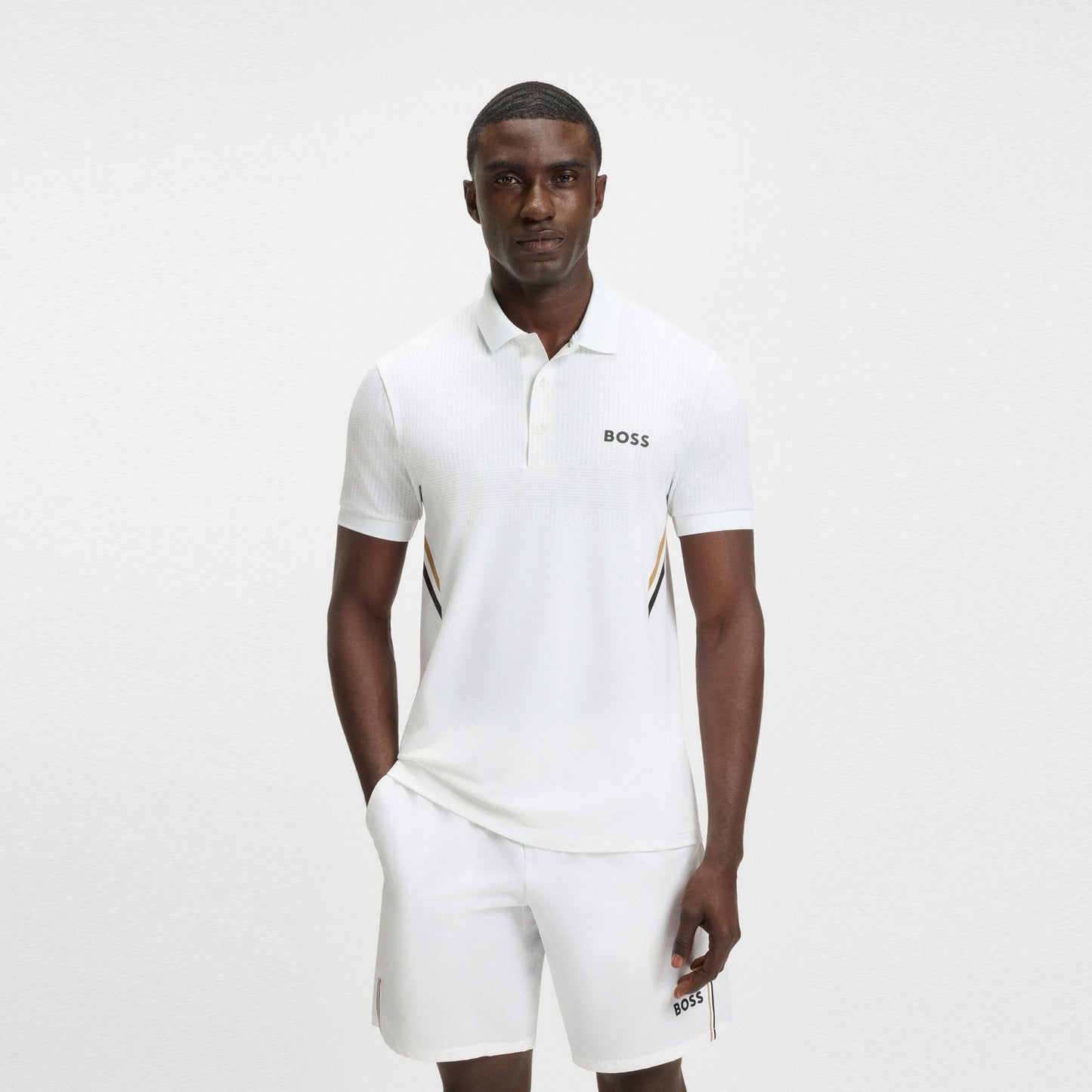 BOSS Paule TOC Polo Men-White
