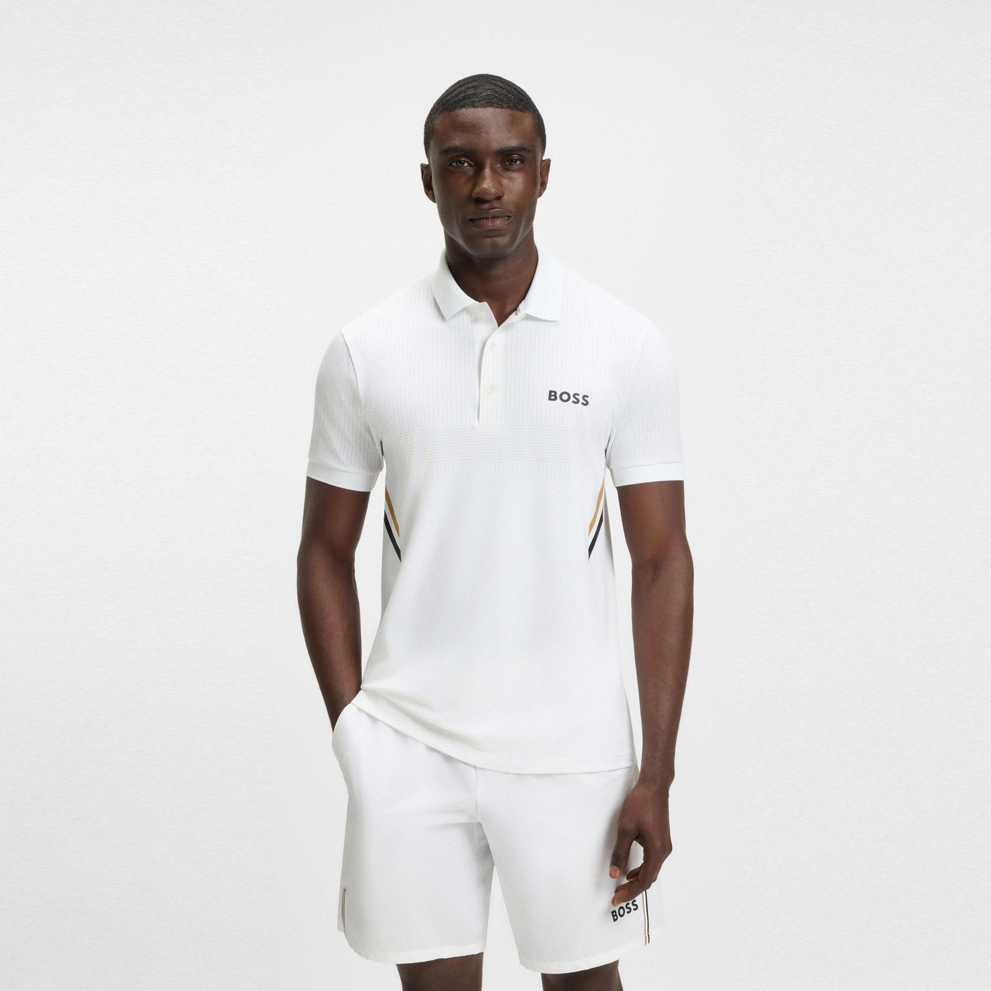 BOSS Paule TOC Polo Men-White