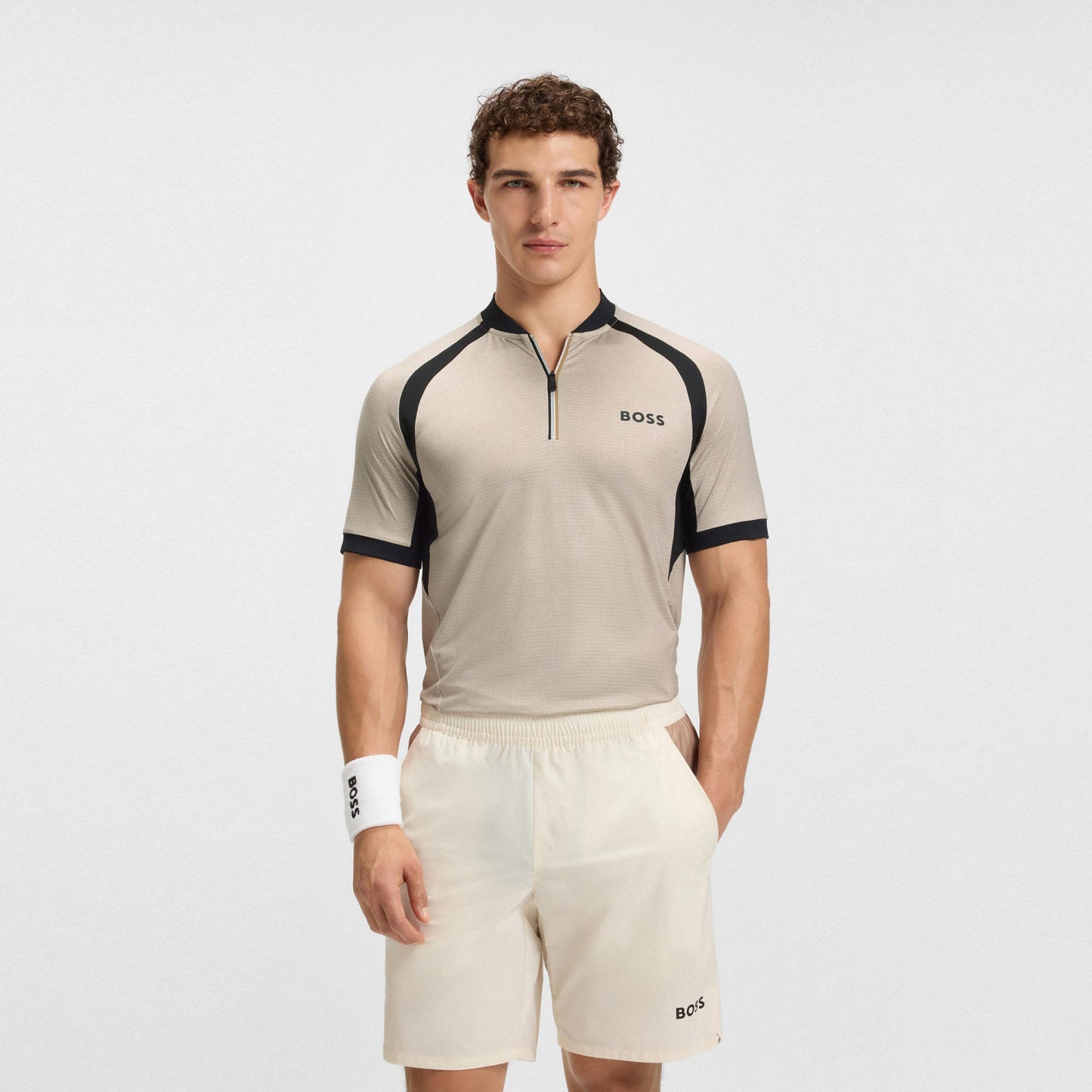 BOSS Matchball Polo Men-cream