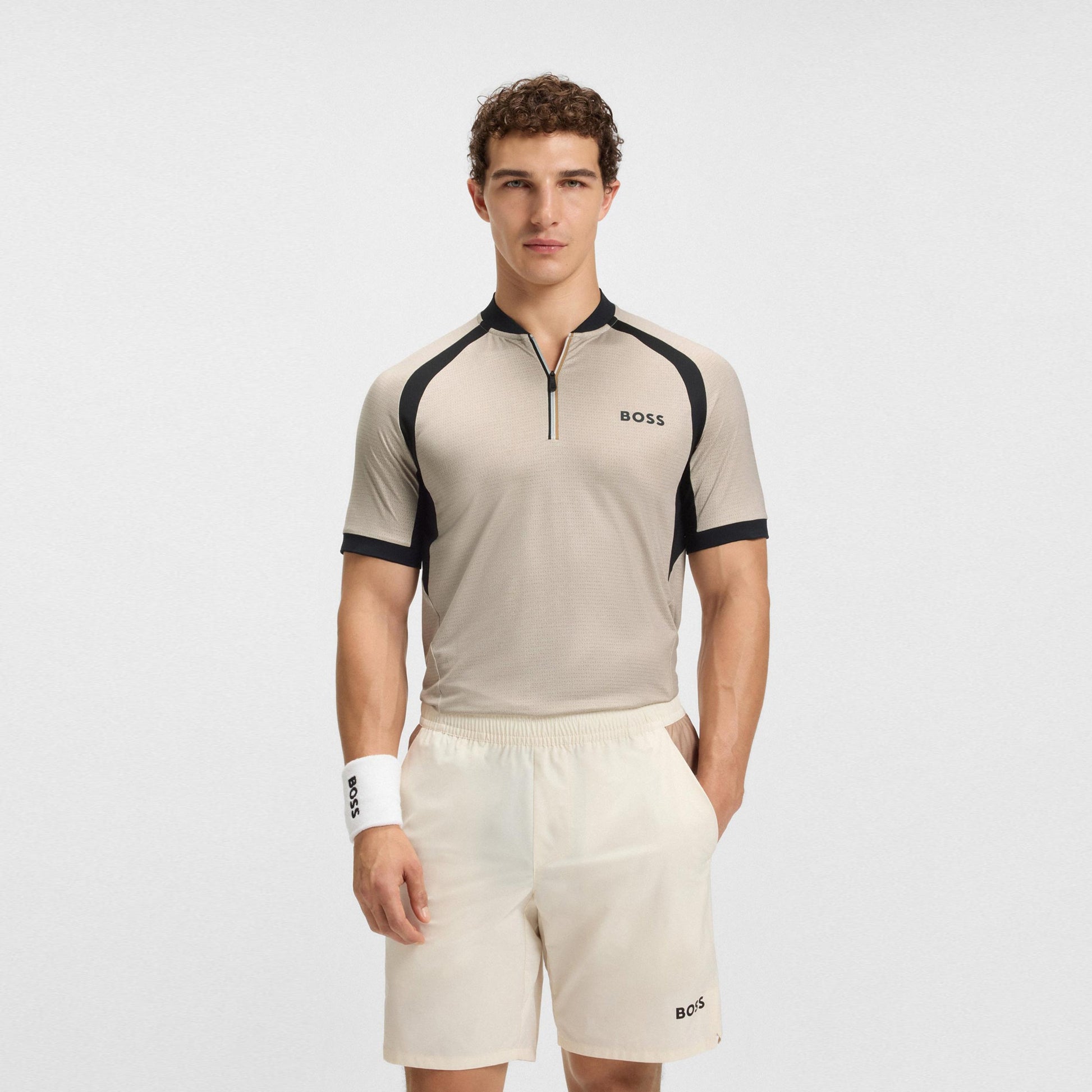 BOSS Matchball Polo Men-cream