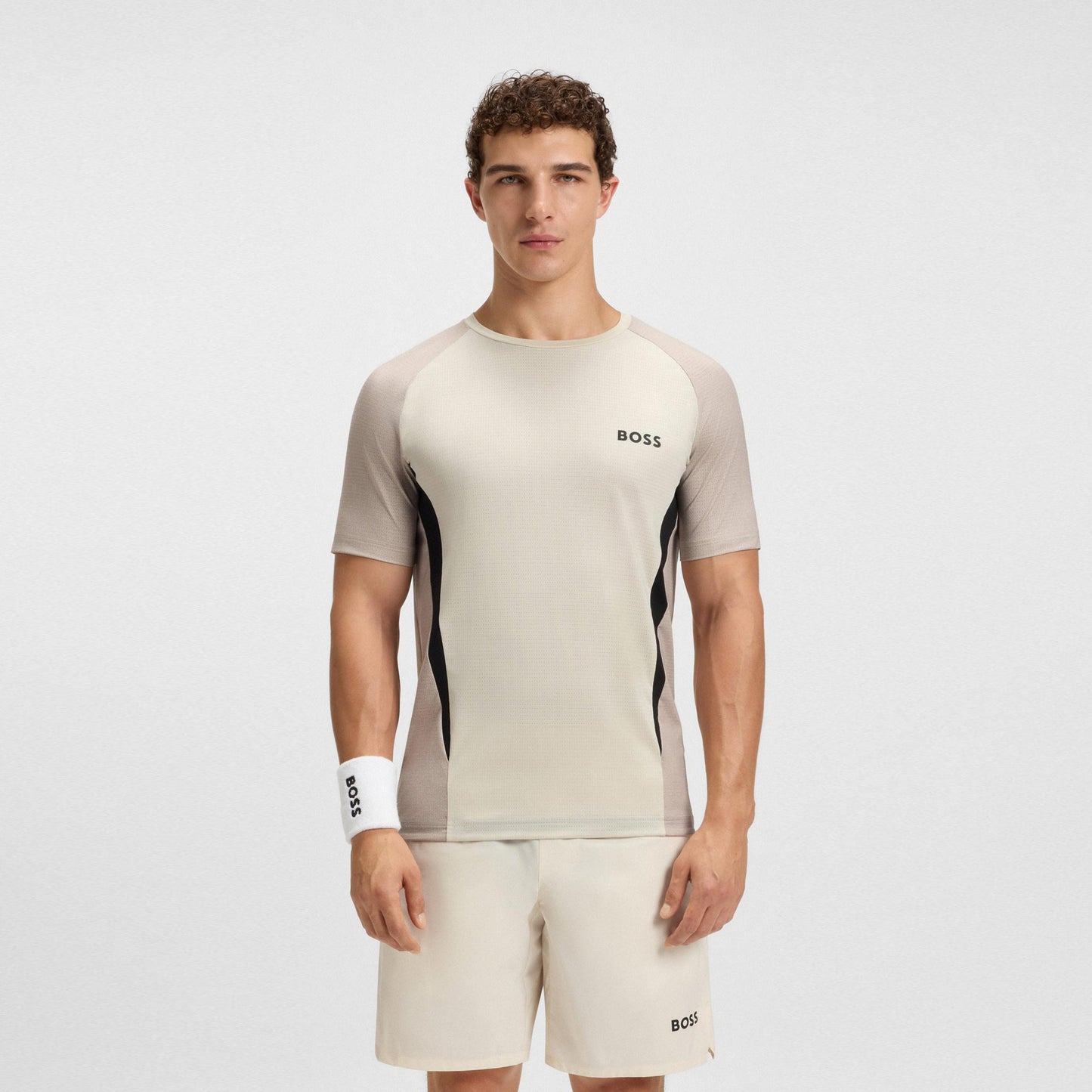 BOSS Matchball T-Shirt Men-cream