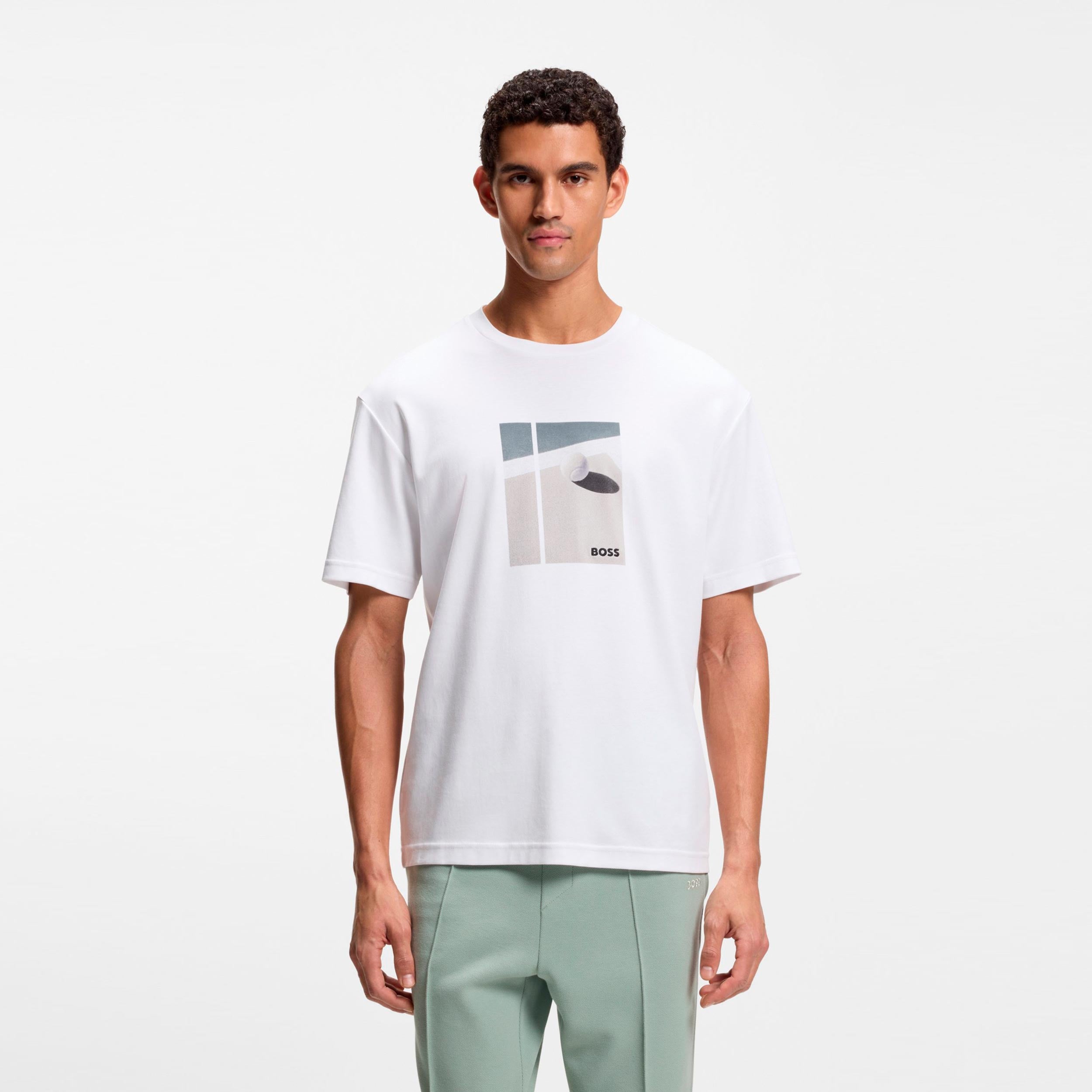 BOSS Join Relaxed T-Shirt Men-white