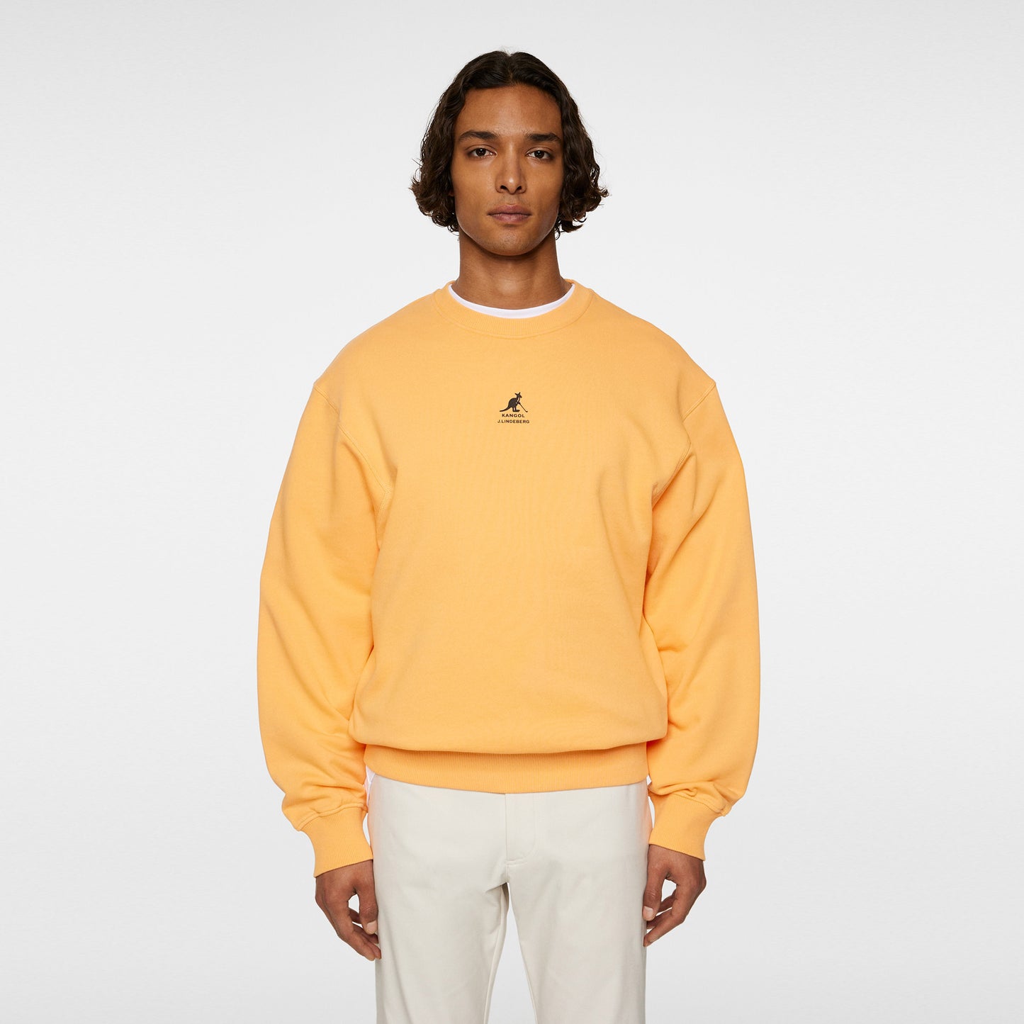 JLindeberg Kangol Roberto Sweatshirt Men-Orange