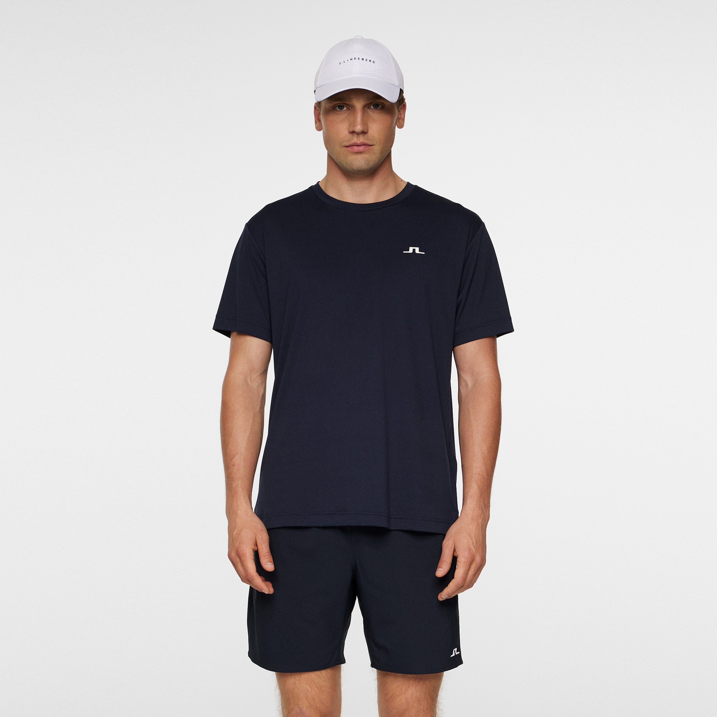 JLindeberg Ade T-Shirt Men-Dark Blue