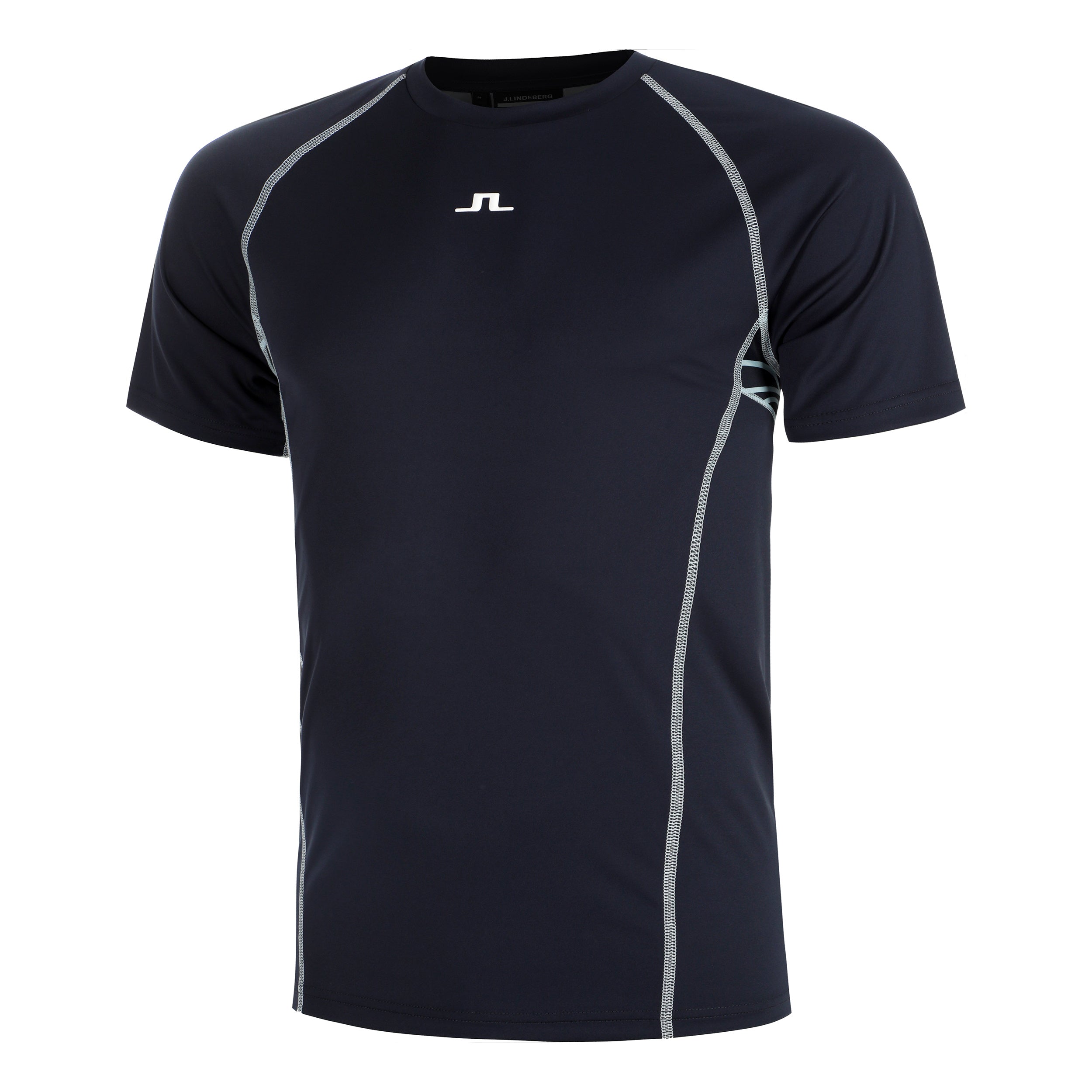 JLindeberg Alfonso Printed T-Shirt Men-Dark Blue
