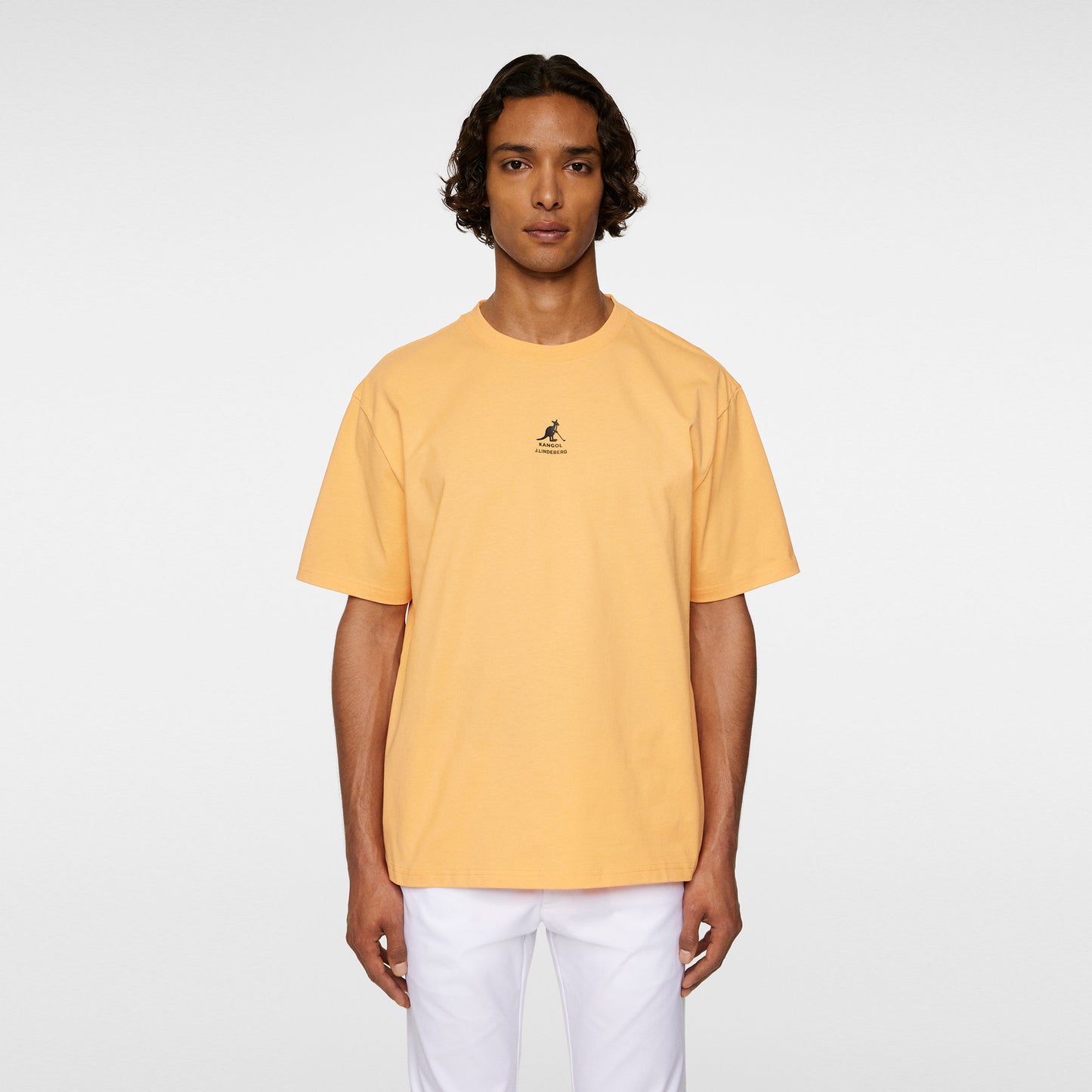 JLindeberg Kangol Davie T-Shirt Men-Orange