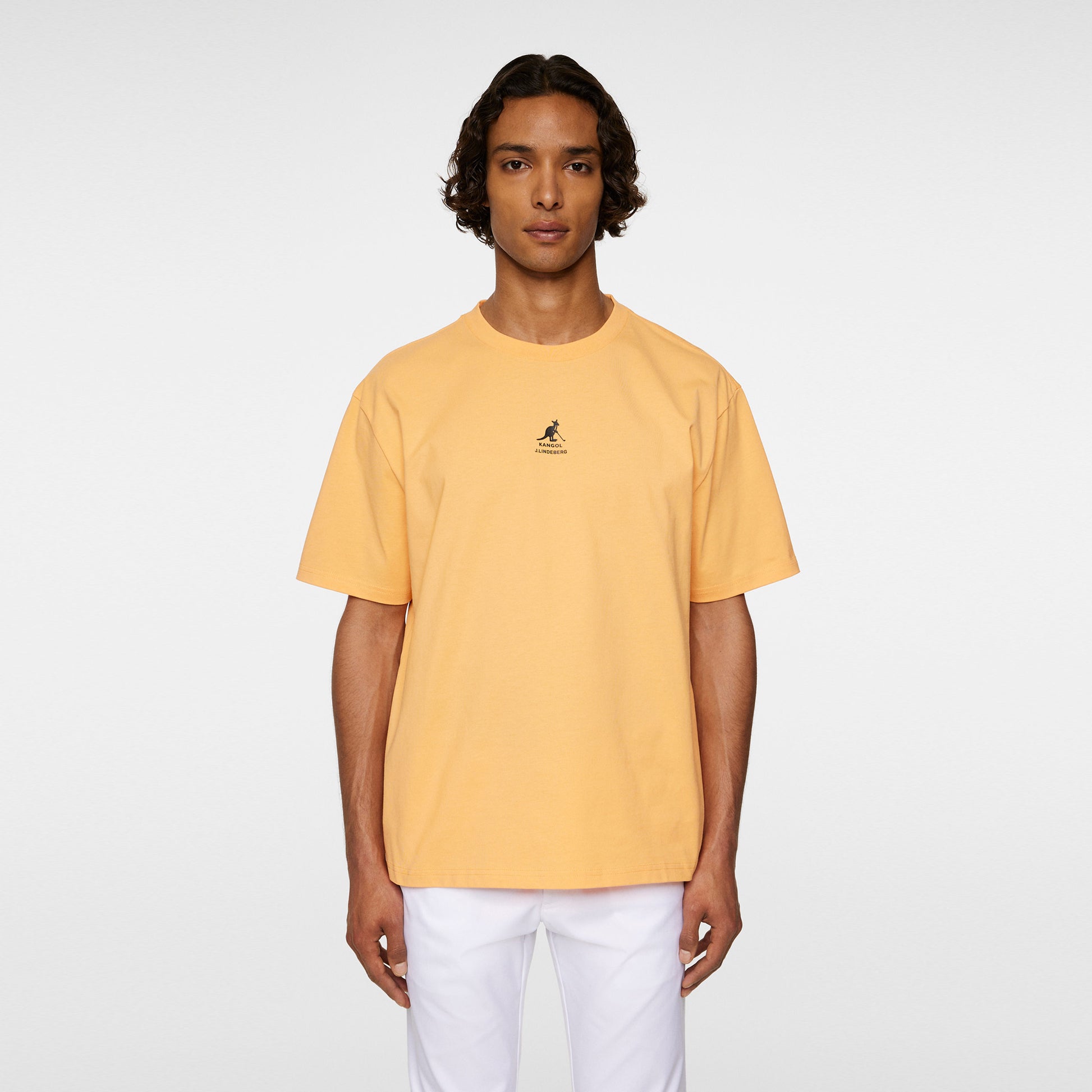 JLindeberg Kangol Davie T-Shirt Men-Orange