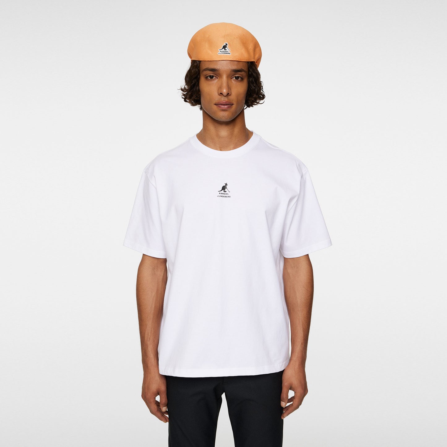 JLindeberg Kangol Davie T-Shirt Men-White