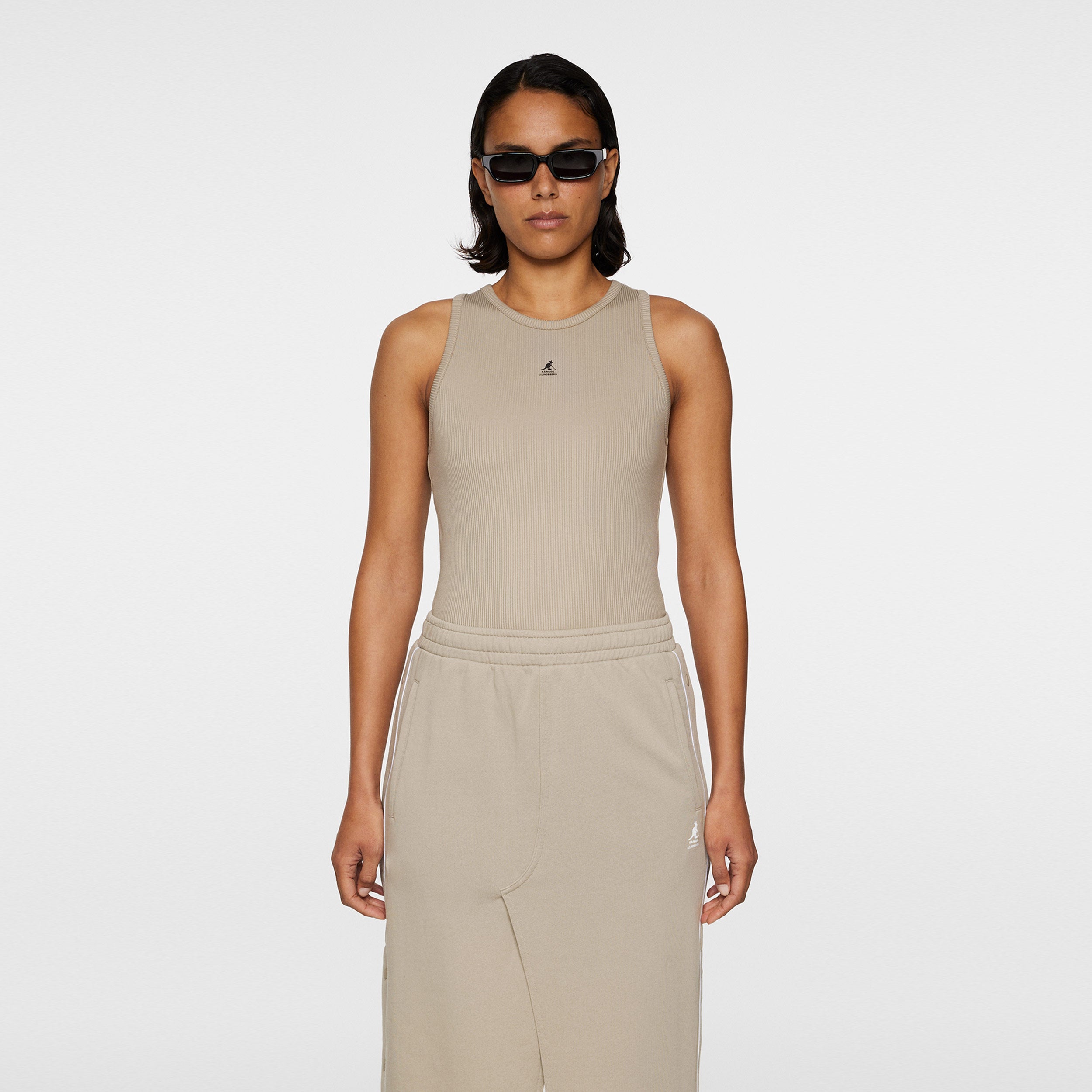 JLindeberg Kangol Sofie Tank-Top Damen-Beige