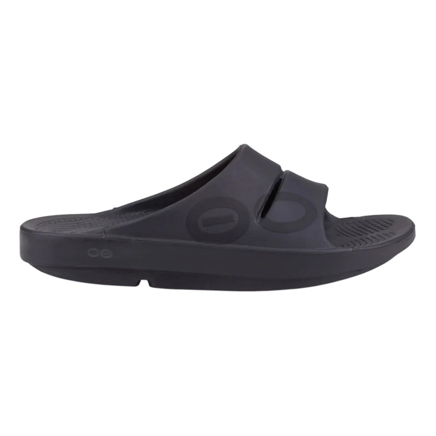 OOFOS Ooahh Sport Recoveryschuh Unisex - schwarz matt
