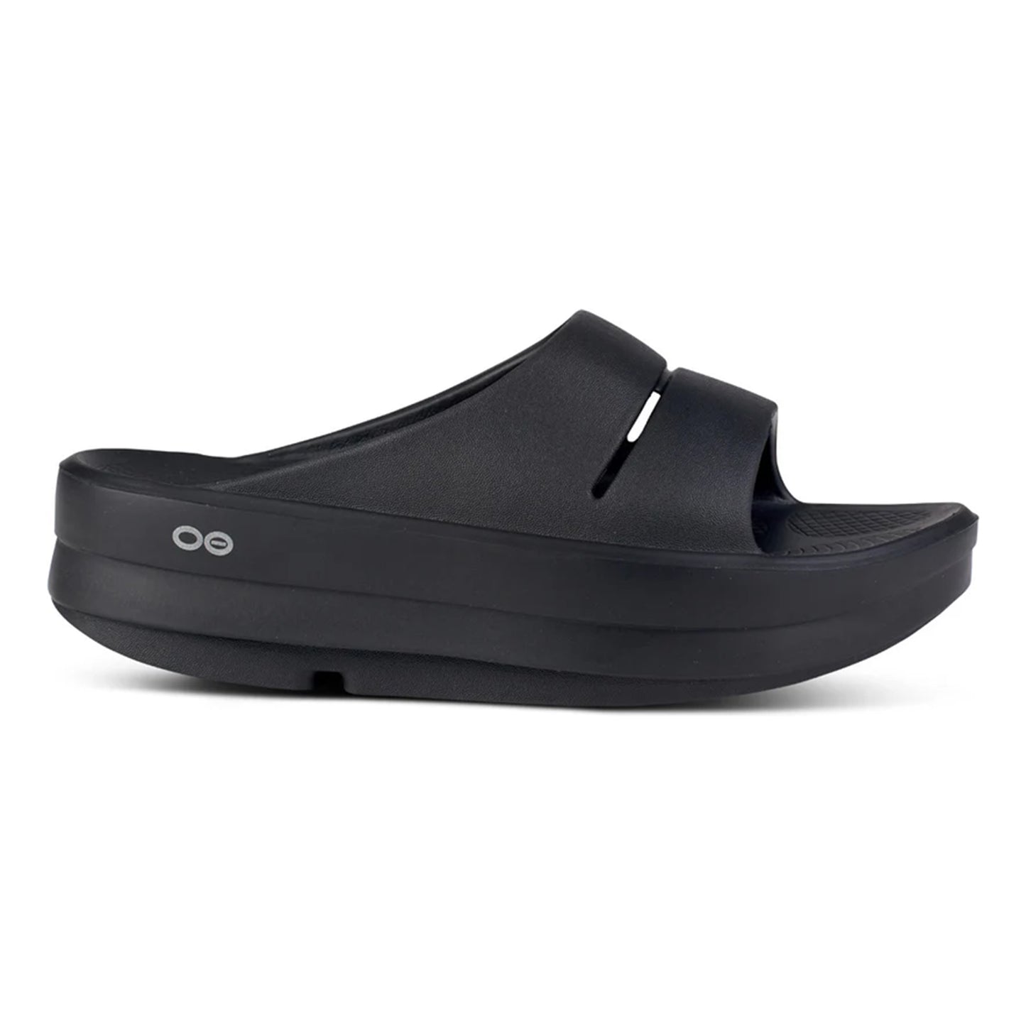 OOFOS OOmega Ooah Recoveryschuh Damen - schwarz matt