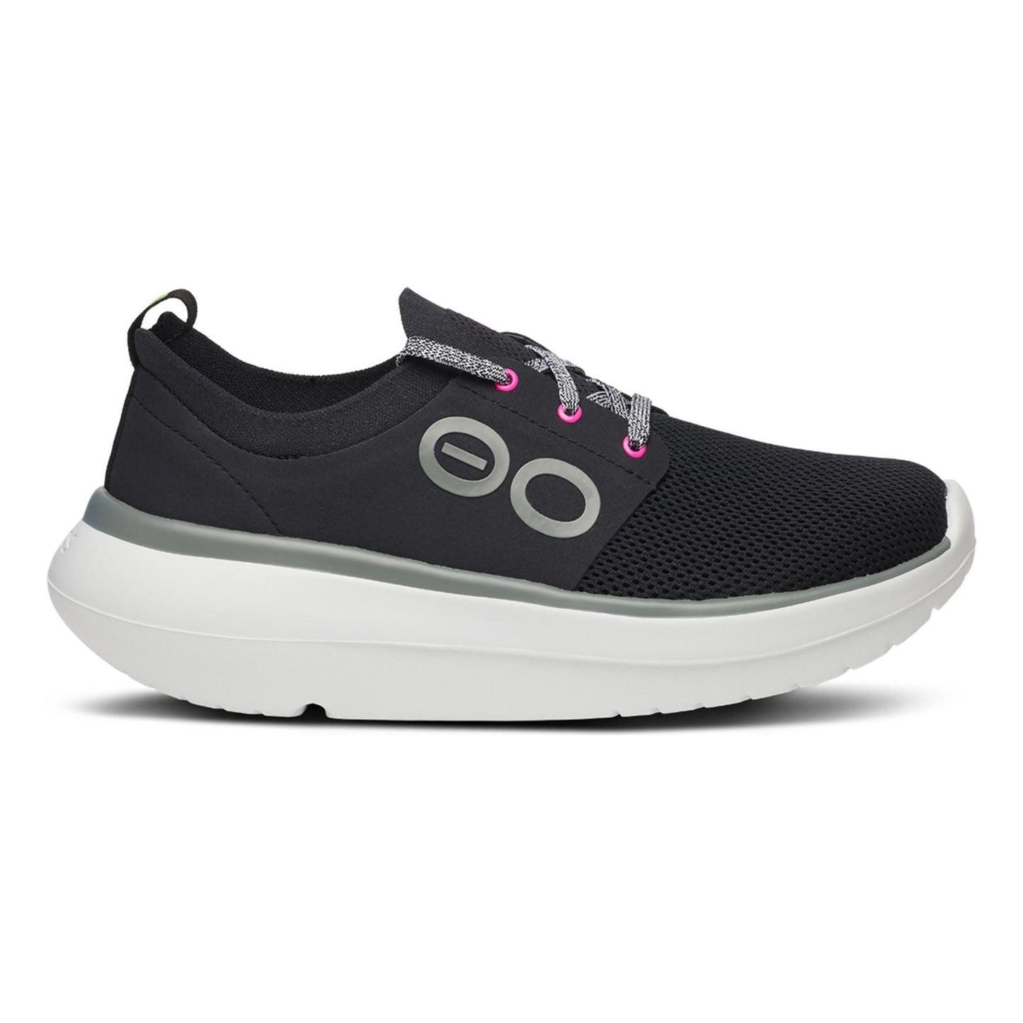 OOFOS OOmy Stride Recoveryschuh Damen - weiß, schwarz