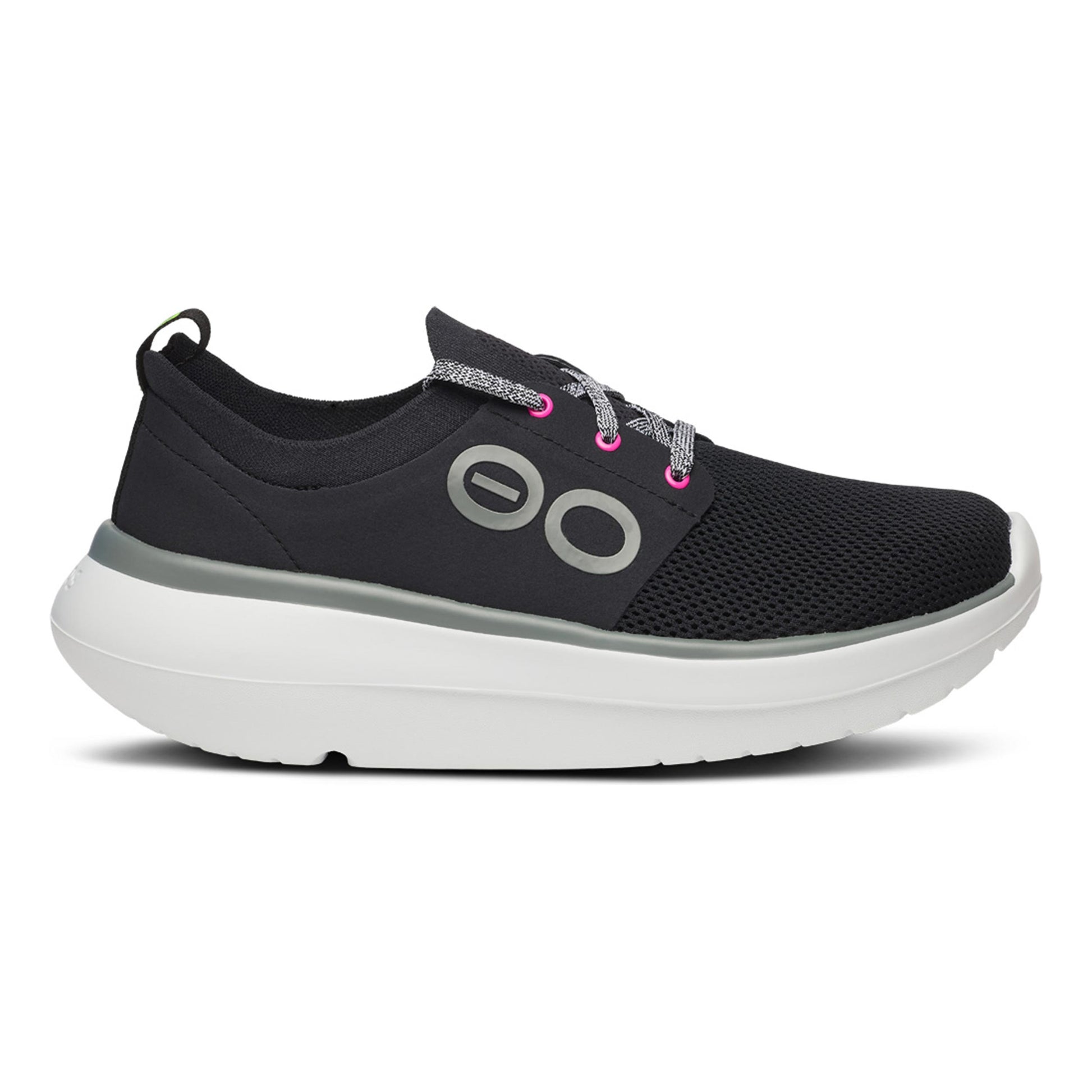 OOFOS OOmy Stride Recoveryschuh Damen - weiß, schwarz