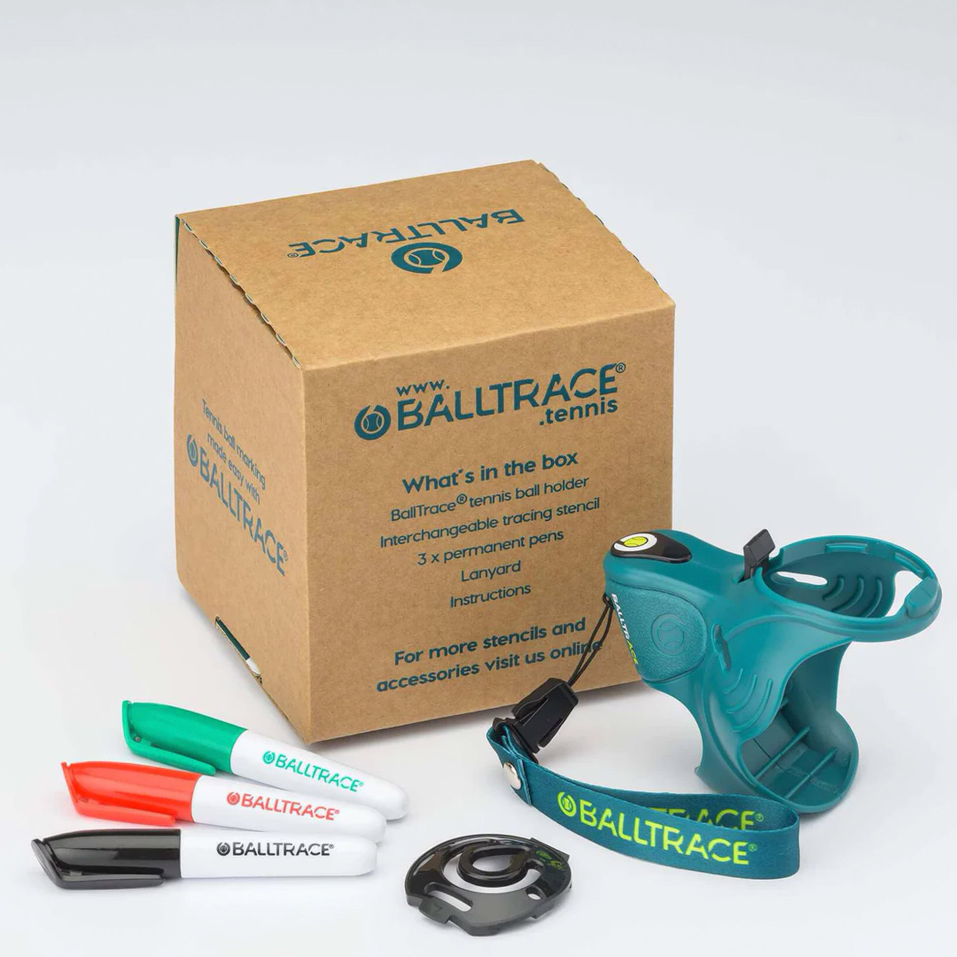 BallTrace Coach Pack Ball Marker-Green