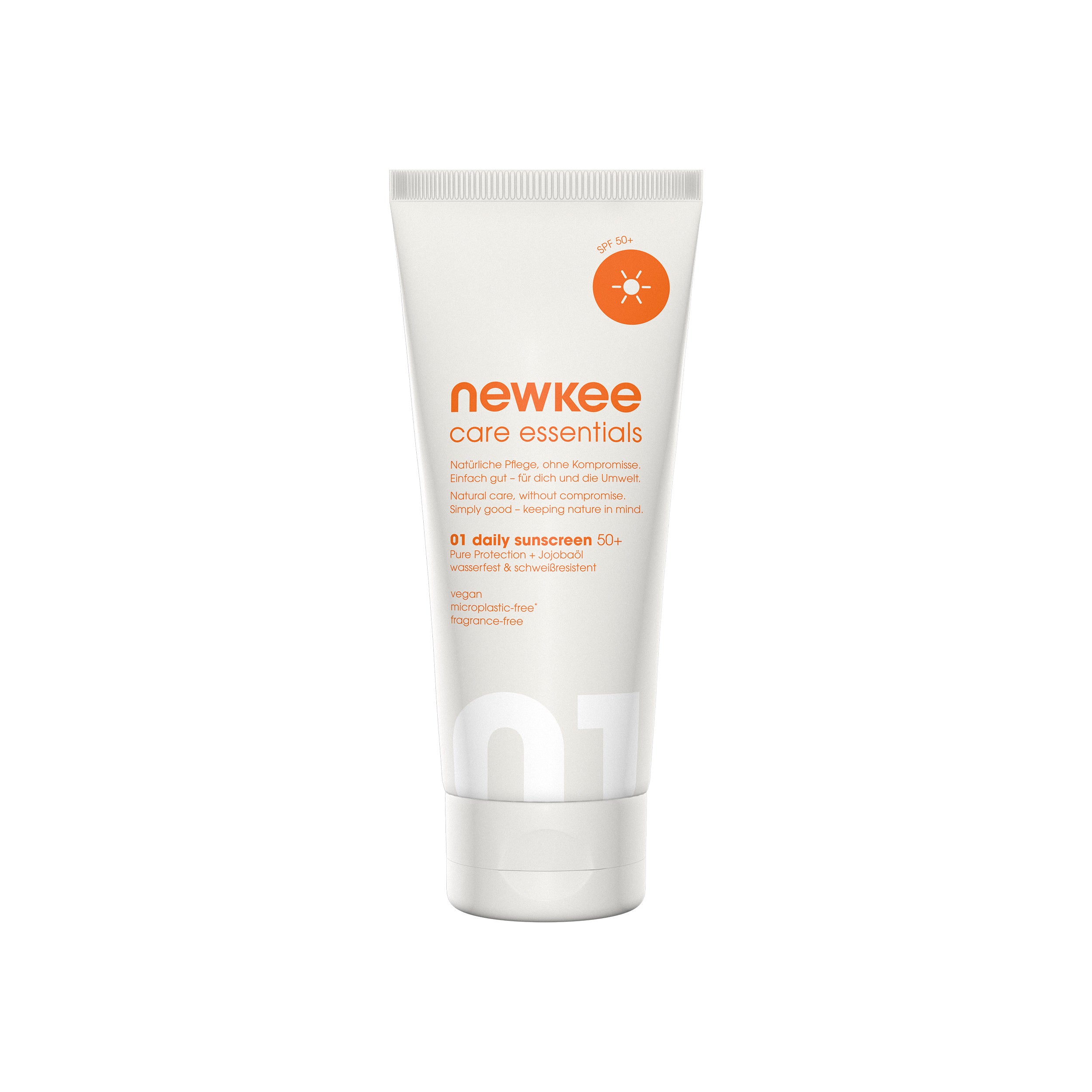 Newkee Daily Sunscreen 50+ Sonstiges-Weiß,Orange