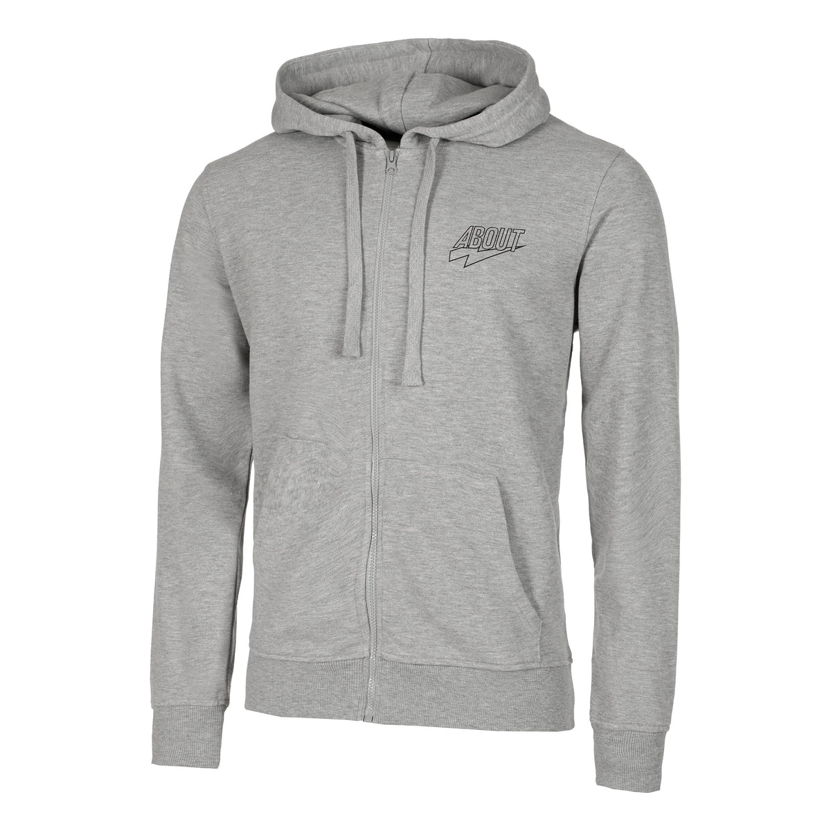AB Out Zip Hoodie Unisex - grey,