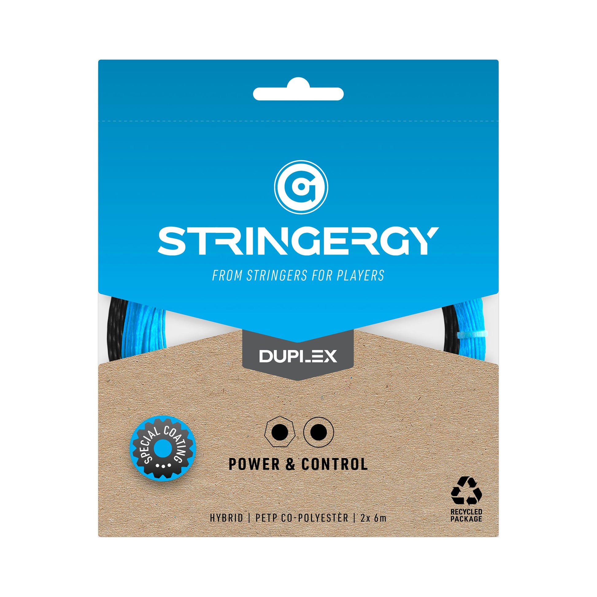 Stringergy Duplex String Set 2x 6m-Black,Blue