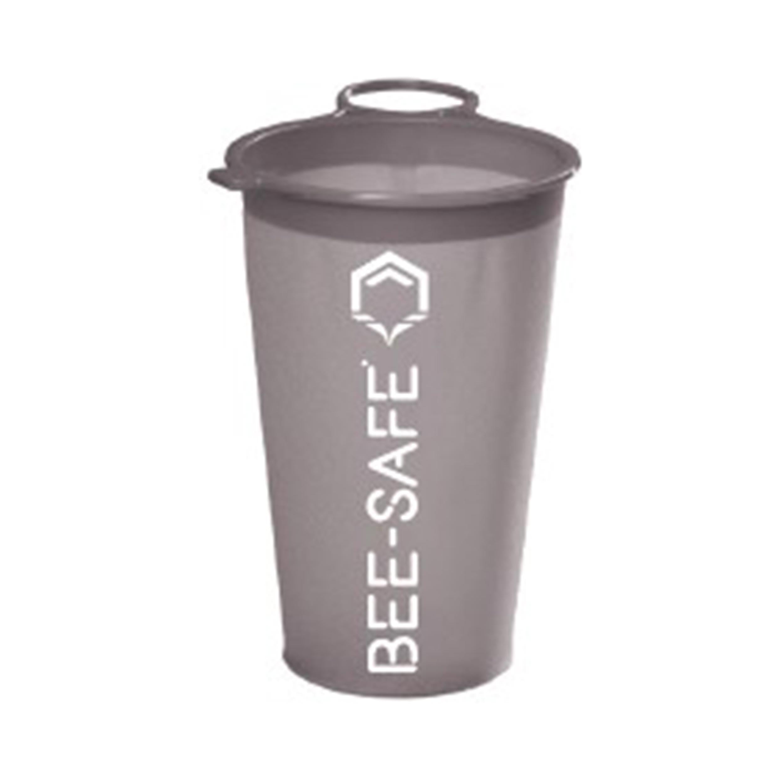 Bee-Safe Race Cup 2 Pieces 200ml Water Bottle-Grey