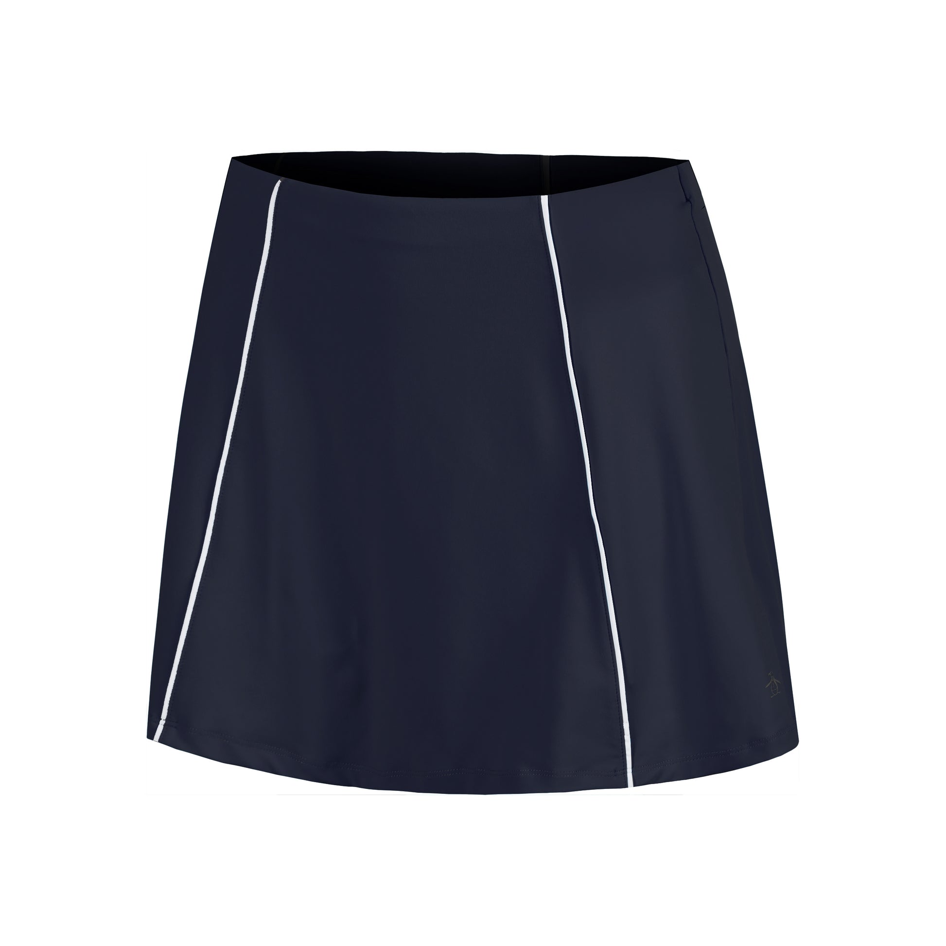 Original Penguin Colorblock Flounce Skirt Women-Dark Blue