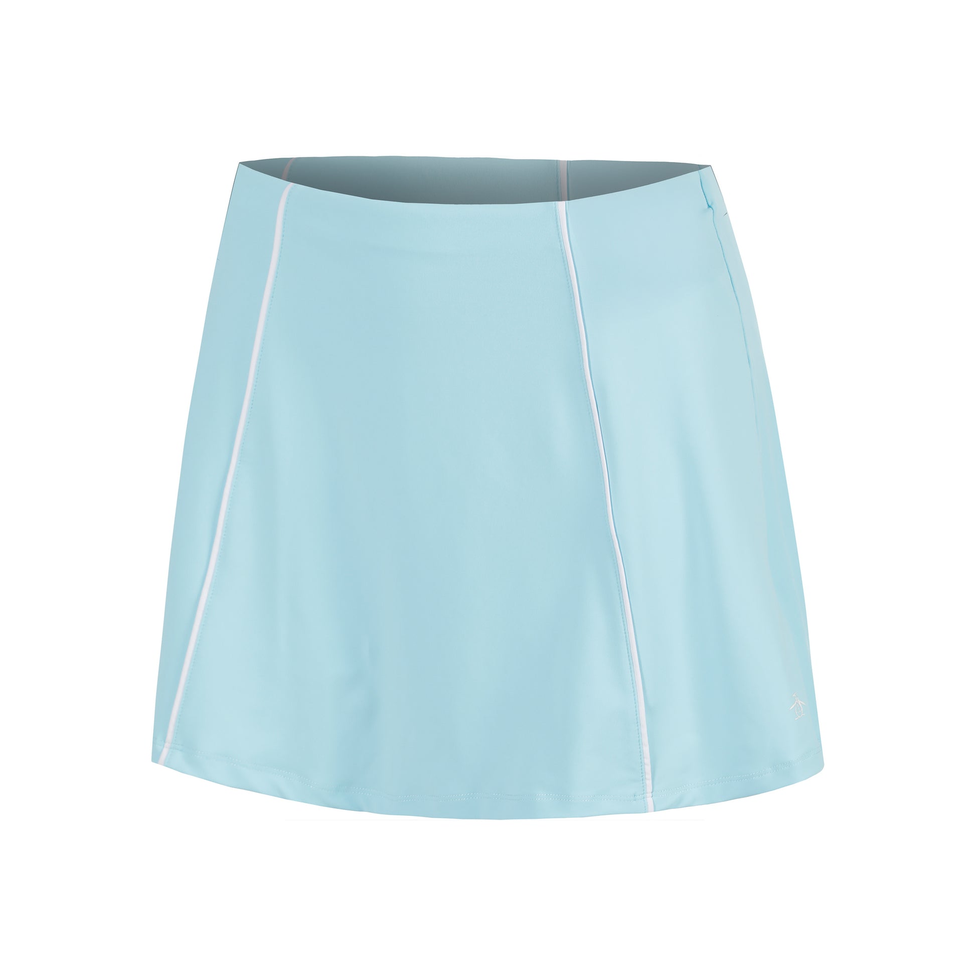 Original Penguin Colorblock Flounce Skirt Women-Light Blue