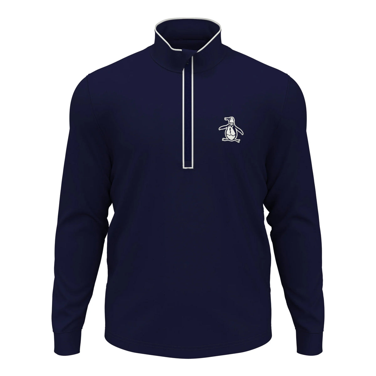 Original Penguin 1/4 Zip Technical Training Jacket Men-Dark Blue